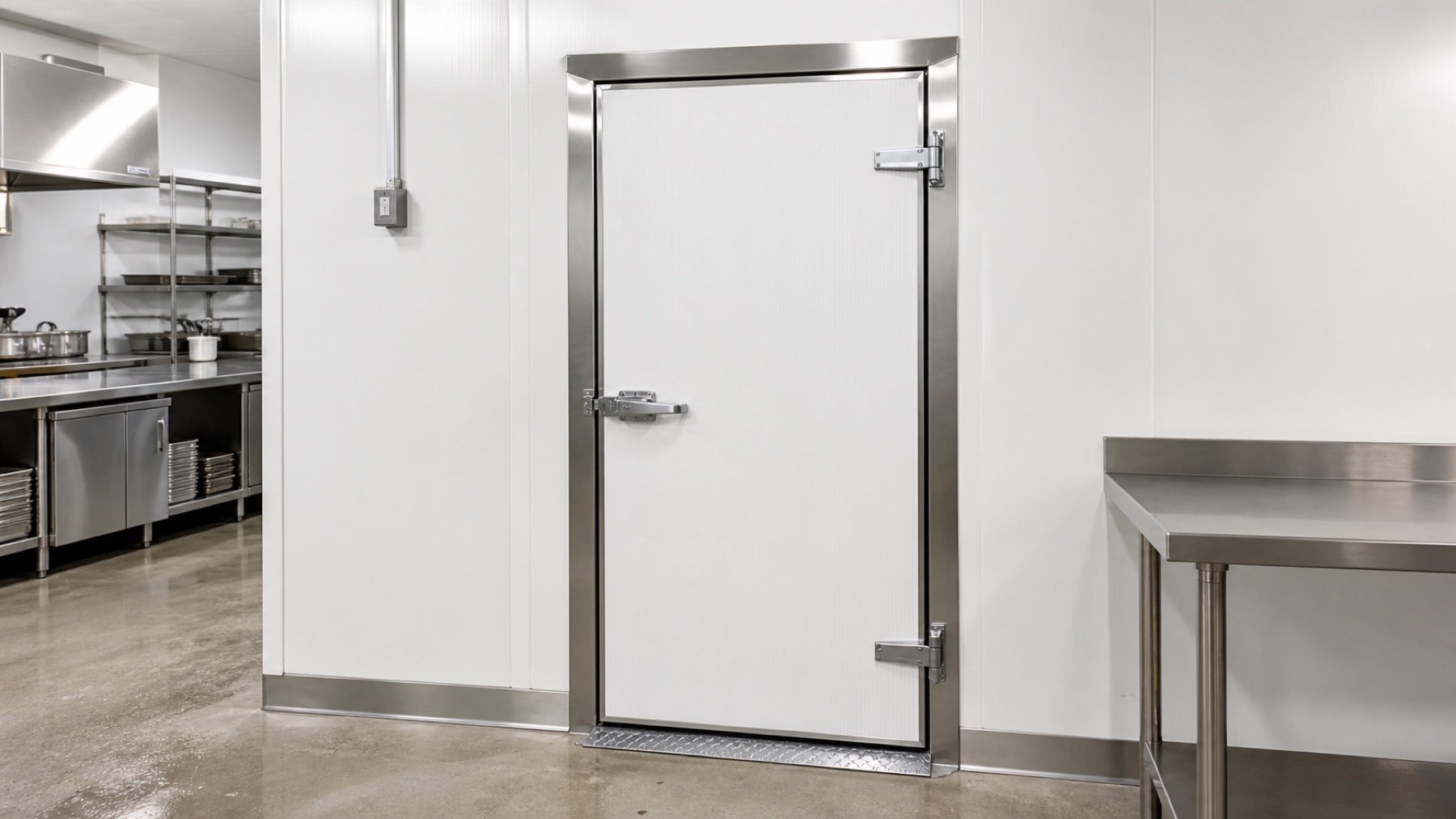 Walk-In Cooler Door Specifications: Size, Swing, Threshold and Hardware