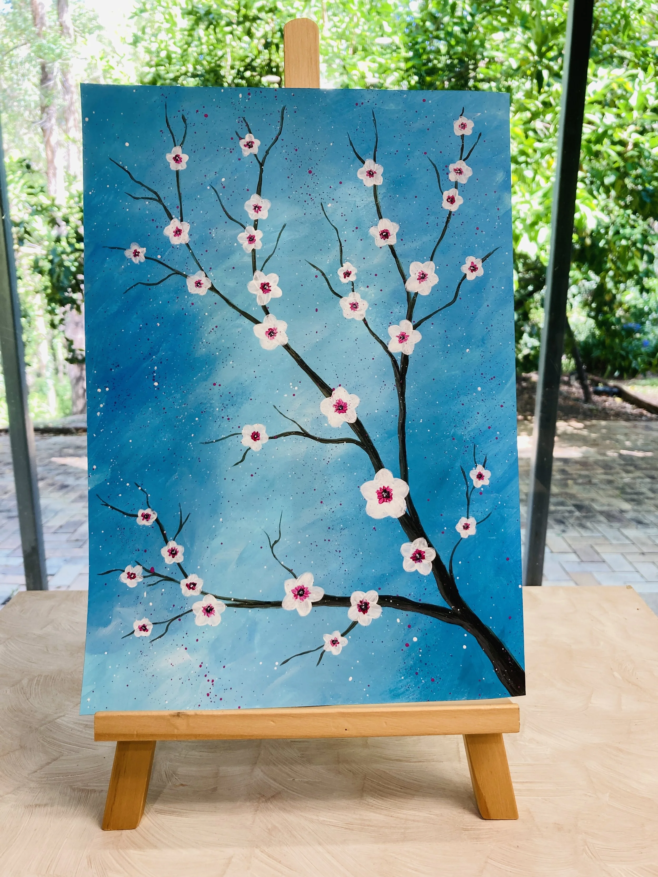 Cherry Blossom Painting Workshop - 23 Jan