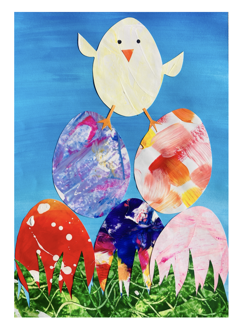 'Easter Eggs' paper collage workshop - 7 April
