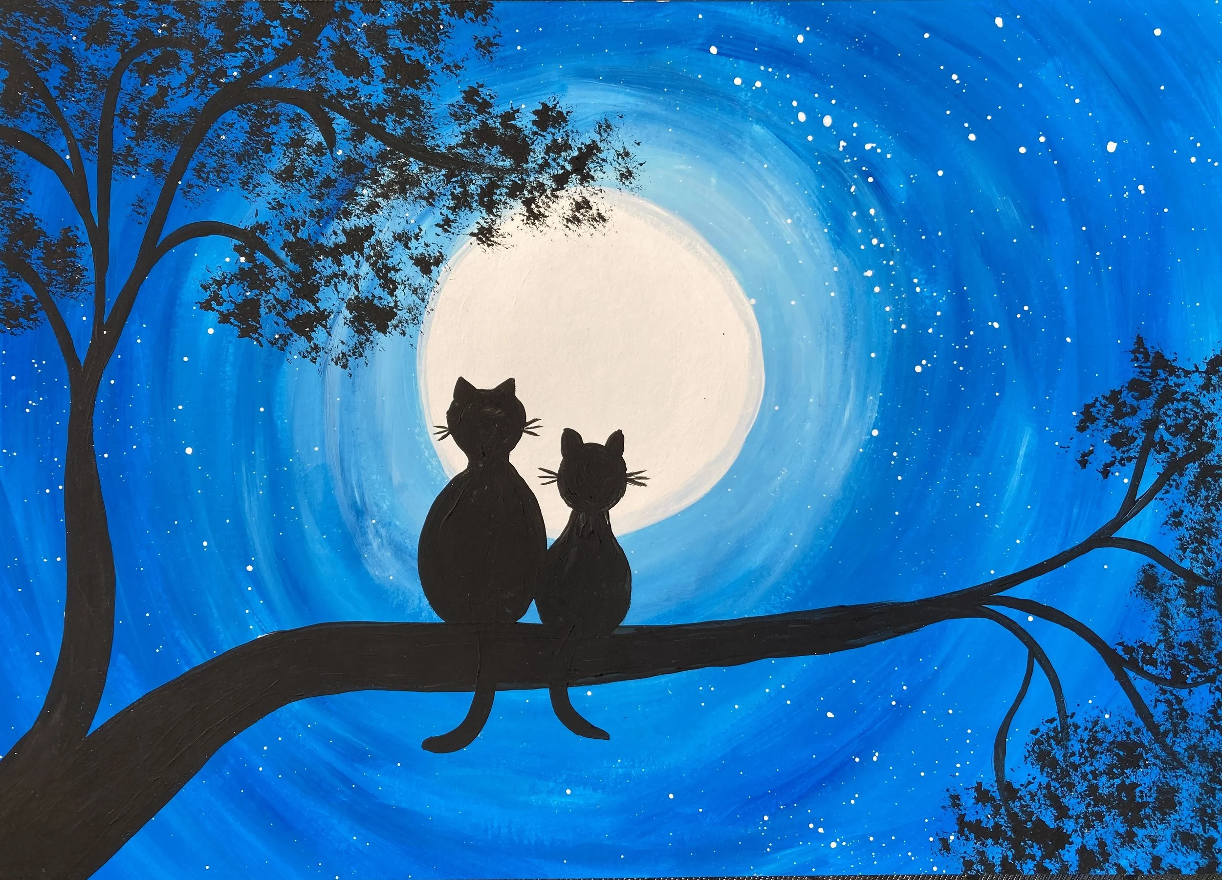 Moonlight Cats painting.jpg