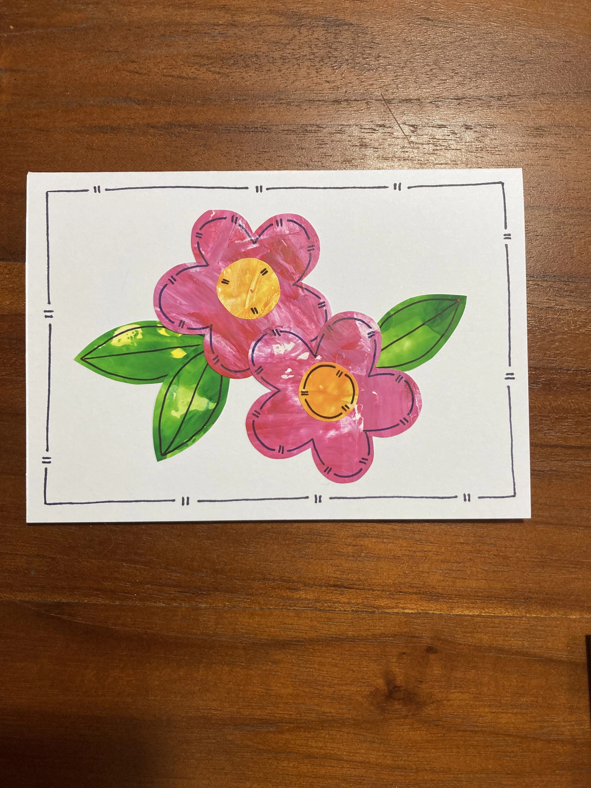 Greeting cards - two flowers.JPG