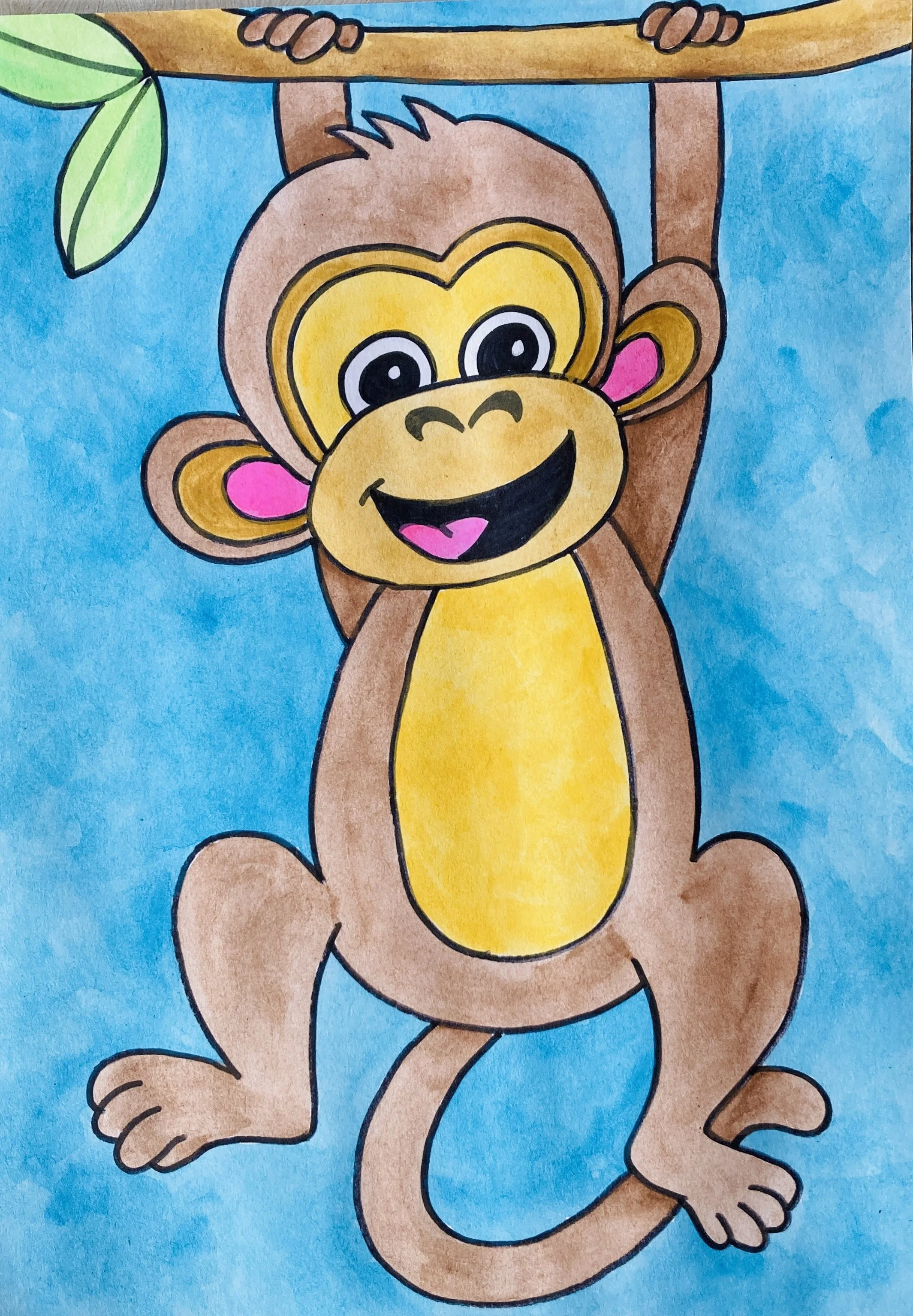 Cheeky Monkey painting.jpg