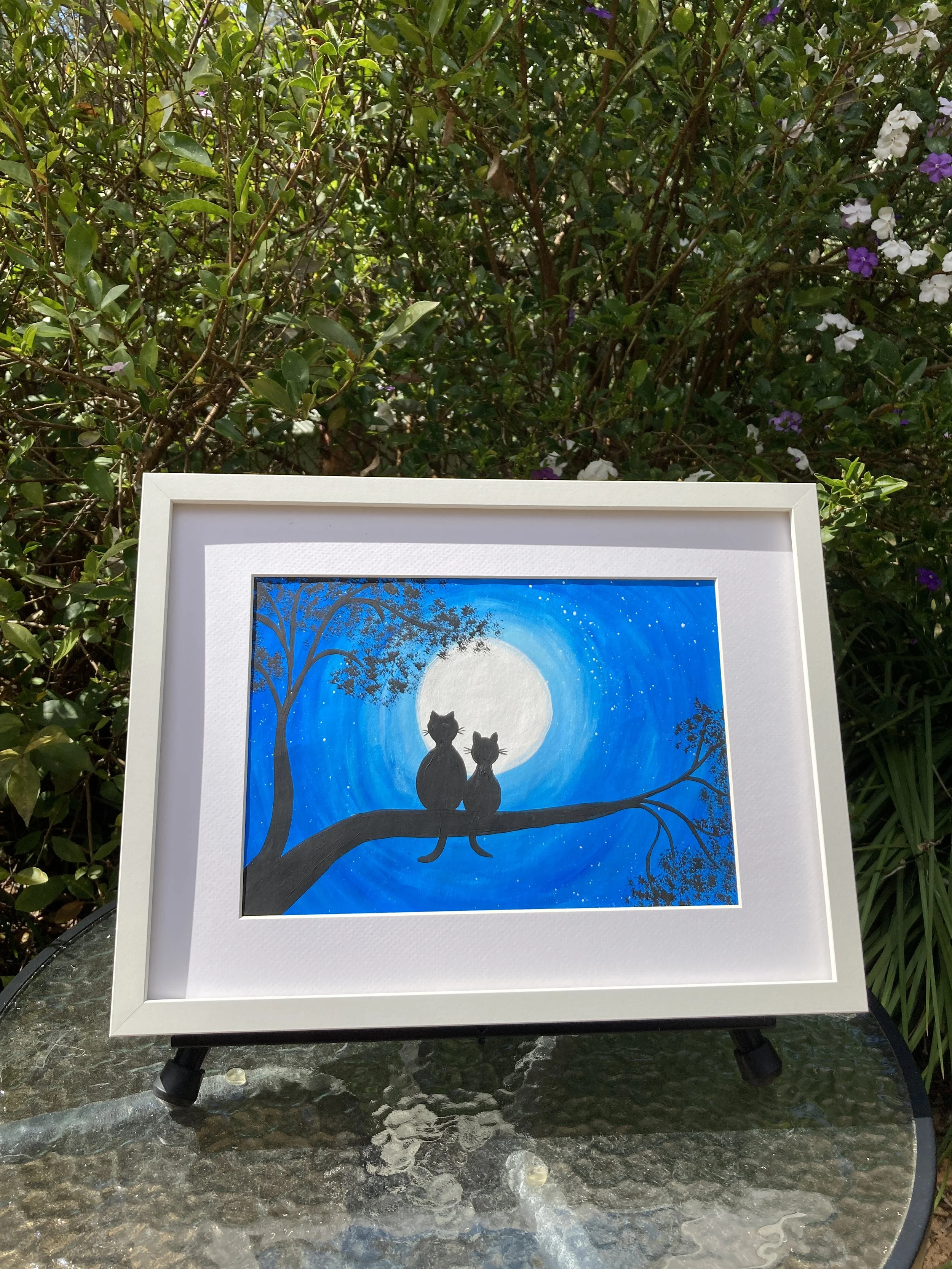 Moonlight Cats framed.JPG