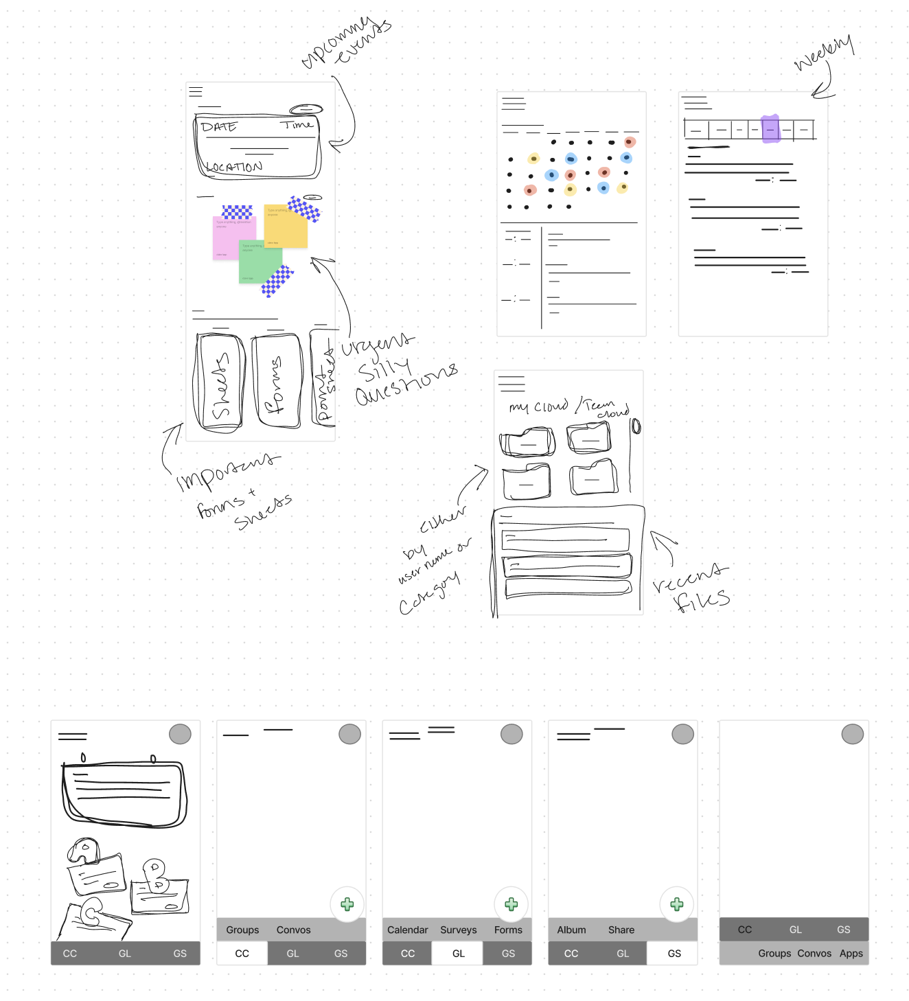 Low Def and Higher Def Sketches
