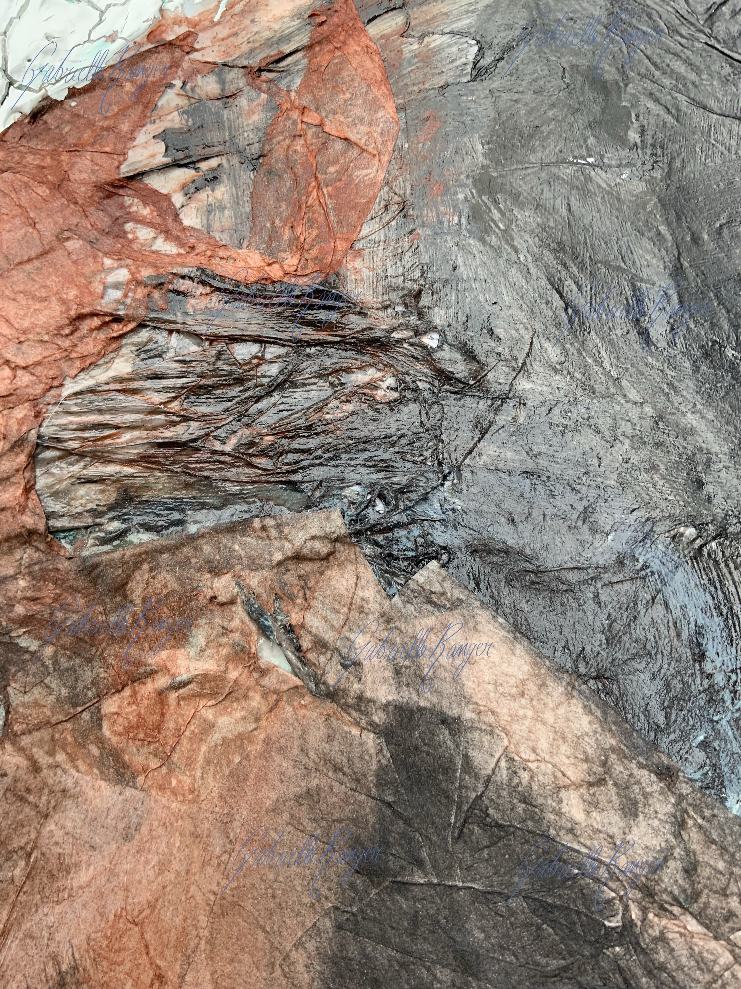 Detail of a ‘School Study’, 2016.