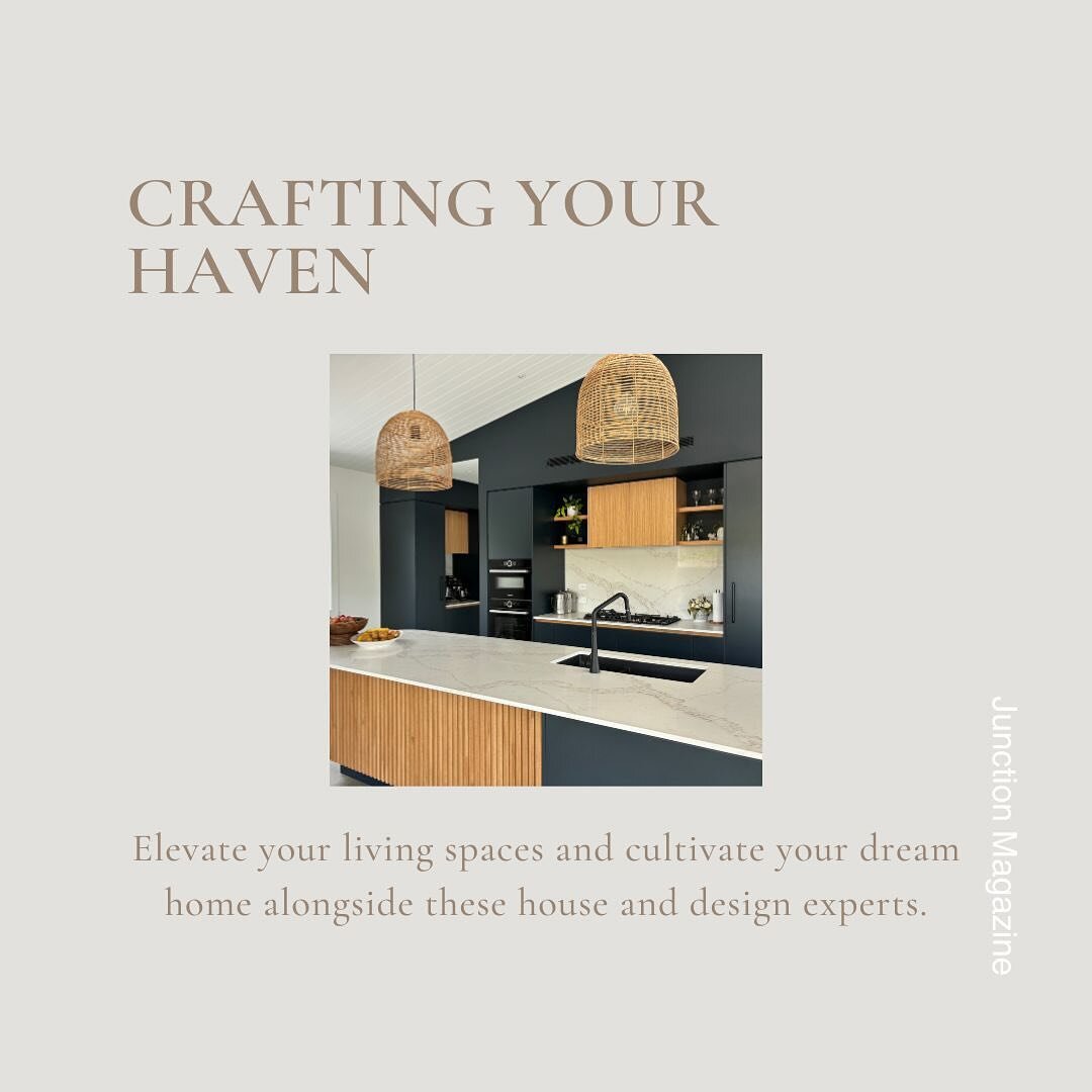 Post 2/2) Our crafting your haven feature also includes a diverse group of local designers, storage &amp; homeware provides to help elevate your home. Head to page 22 in our March Issue for the full feature.