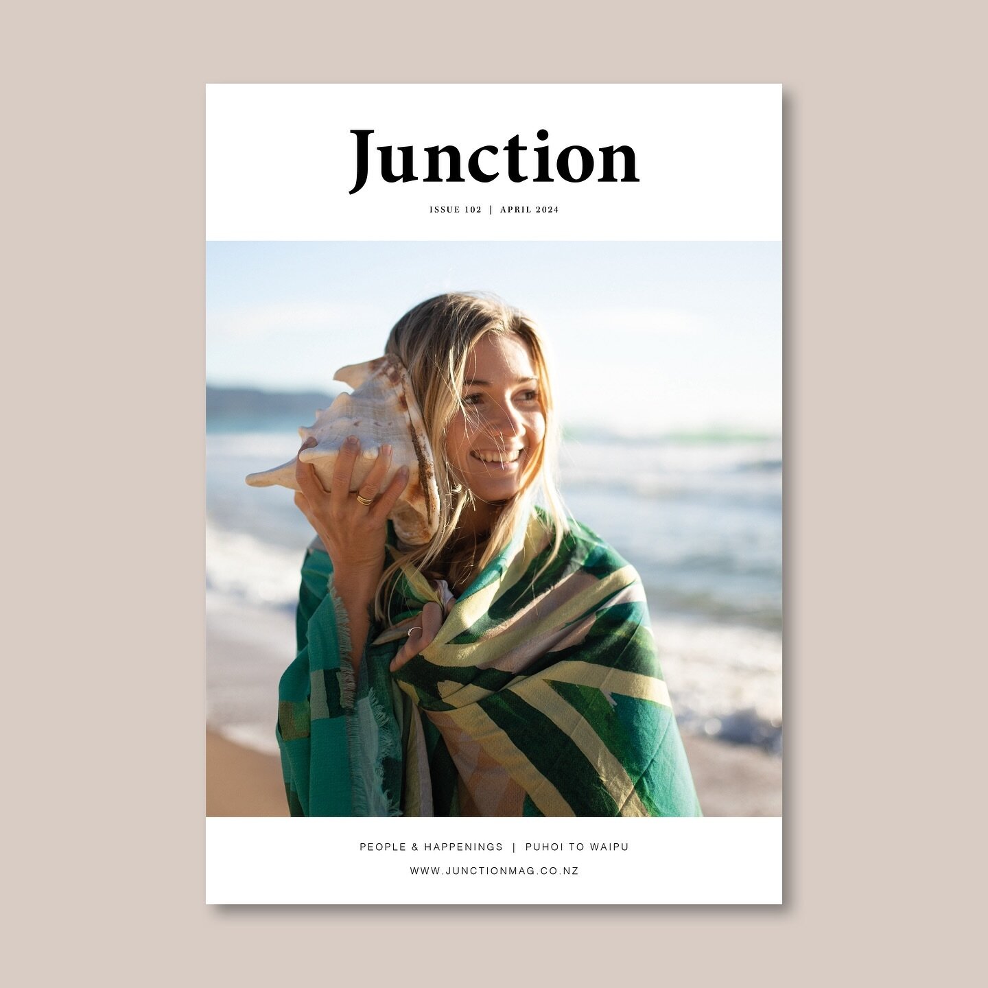 The April Edition of Junction Magazine is out today! Check out the digital version online via the link in our bio, or pick up a copy from your nearest Junction distributor.

Cover Details
Photographer: Petra Powell
Sarong: One Hour North
Model: Nicol