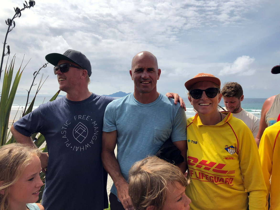 A LONG LUNCH WITH KELLY SLATER AND DAVE WOOD