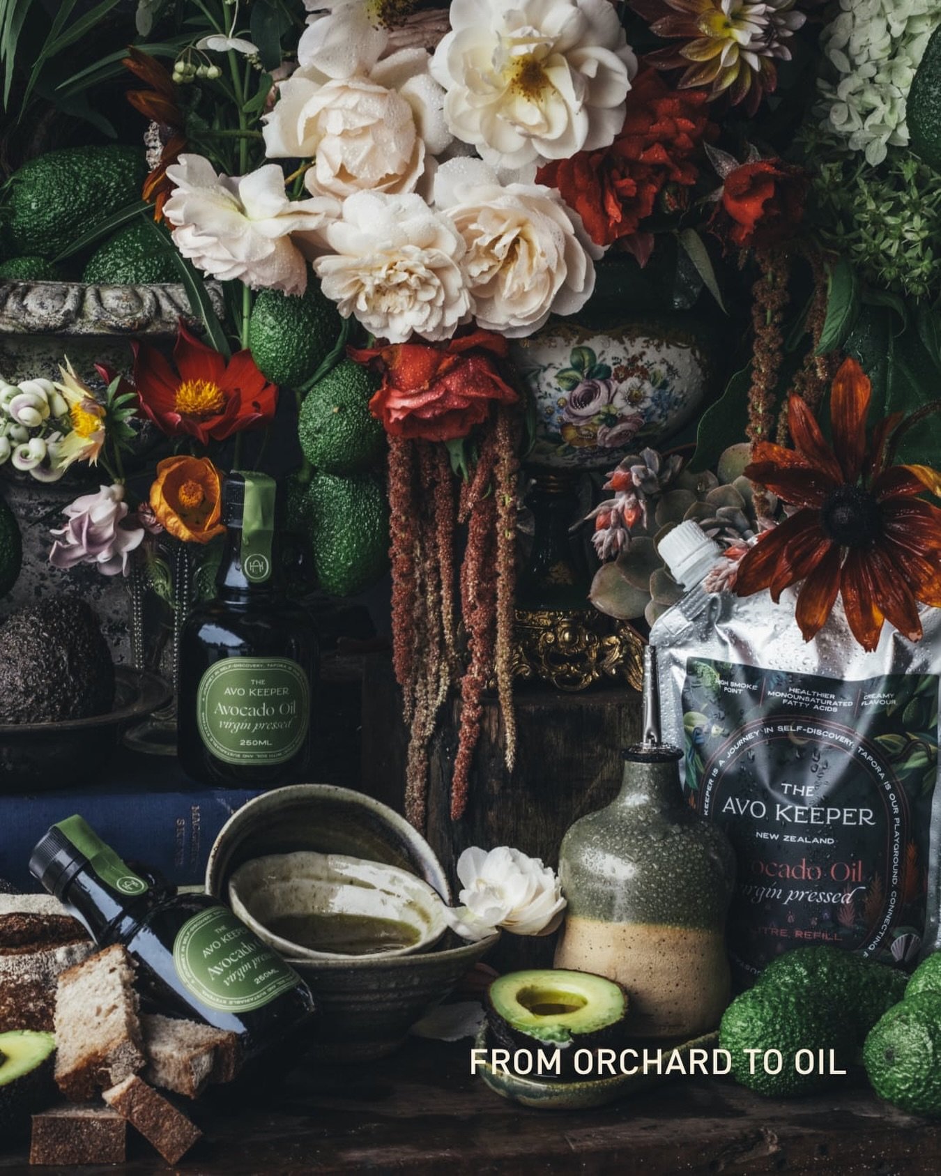 From orchard to oil 🥑✨

What started with imperfect avocados and a dislike for waste has grown into The Avo Keeper &mdash; a single-estate, cold-pressed avocado oil from Tapora, crafted with care from tree to table.

A beautiful story of land, flavo