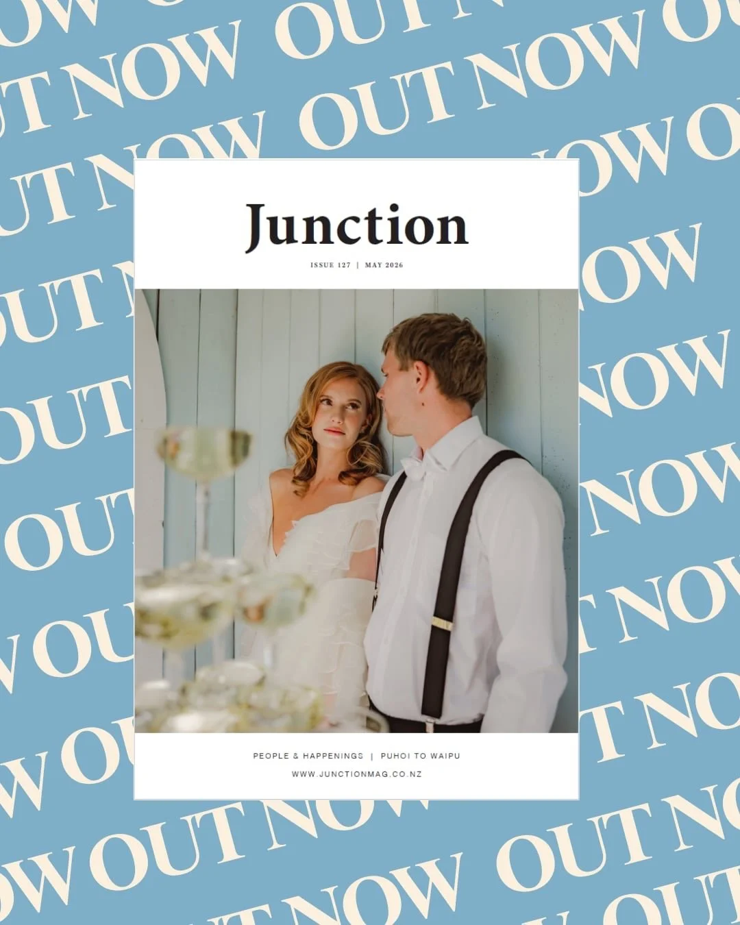 Our May issue has arrived. 💍✨

This month, we celebrate the art of saying yes &mdash; with our Bridal Issue exploring the couples, creatives and local makers redefining modern love. From a century-old Pakiri church brought to life with bold florals 