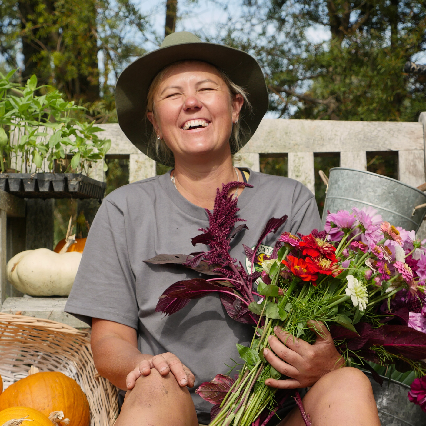 Food and Florals Grown with Heart