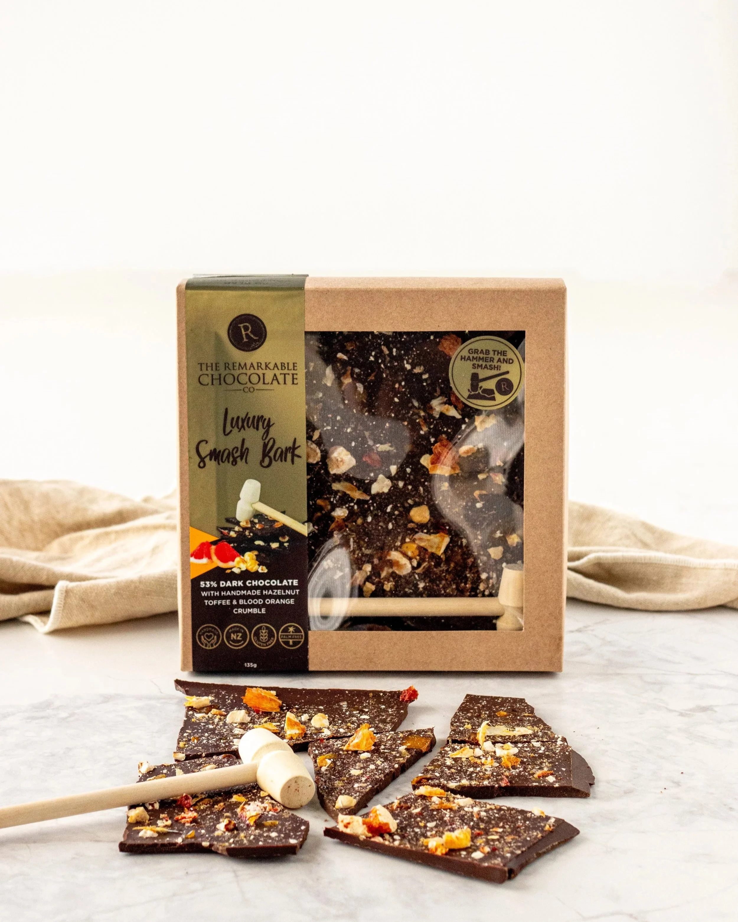 REAL INGREDIENTS, REMARKABLE CHOCOLATE