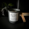 Black Coral and Moss wooden wick candle