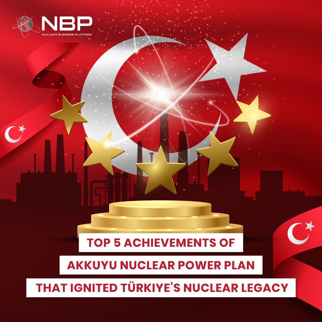 Top 5 Achievements of Akkuyu Nuclear Power Plant That Ignited Türkiye’s Nuclear Legacy