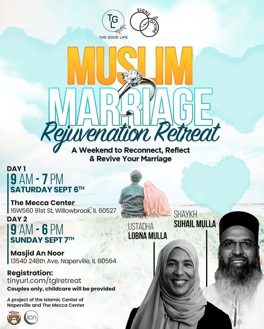 We&rsquo;re excited to introduce our 2-day Muslim Marriage Rejuvenation Retreat: a special weekend designed to help you and your spouse reconnect, reflect, and renew your bond.

Whether you&rsquo;re newly married or have been together for decades, th