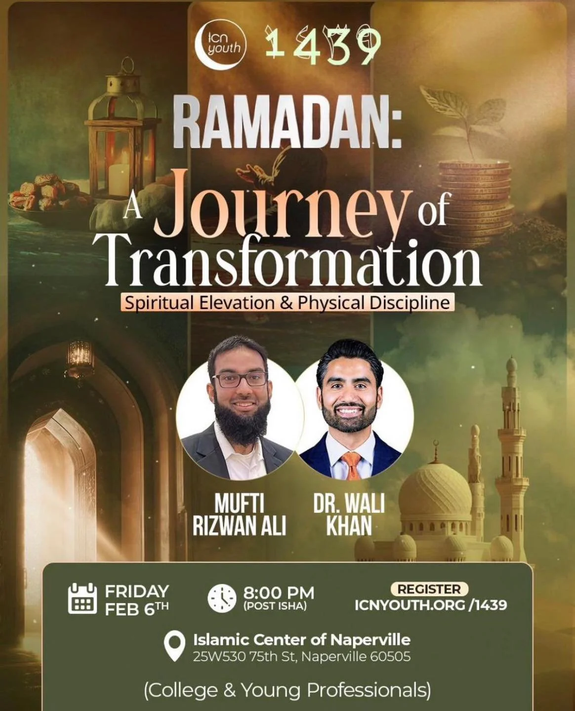 As Ramadan draws near, it comes with a quiet call to transformation. An invitation to return with intention, discipline, and sincerity. Join us at 1439 for a reflective workshop exploring spiritual elevation and physical discipline, cultivating the i