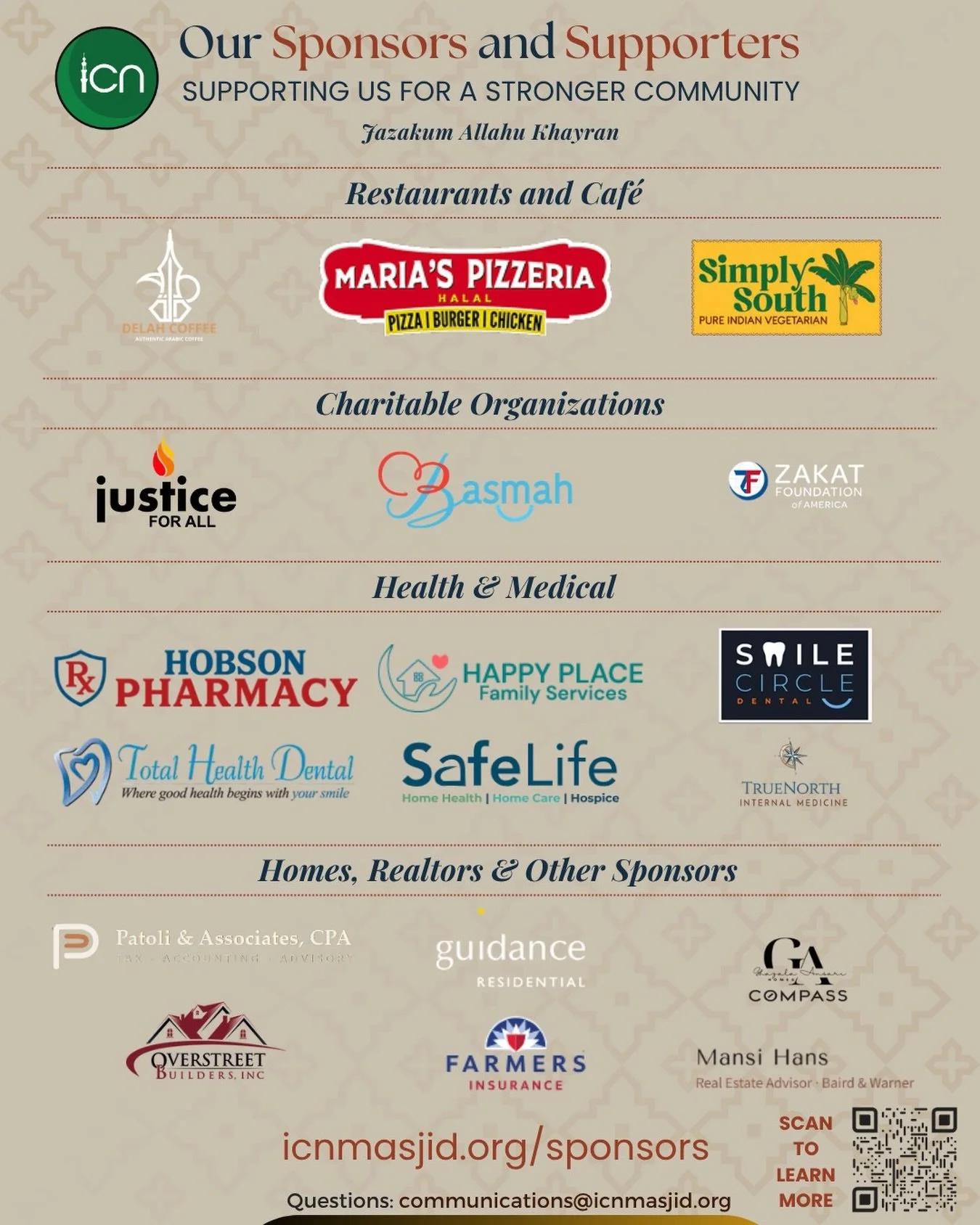 icnmasjid.org/sponsors #ads #sponsor Link in bio - become a sponsor and advertise on ICN Channels!!