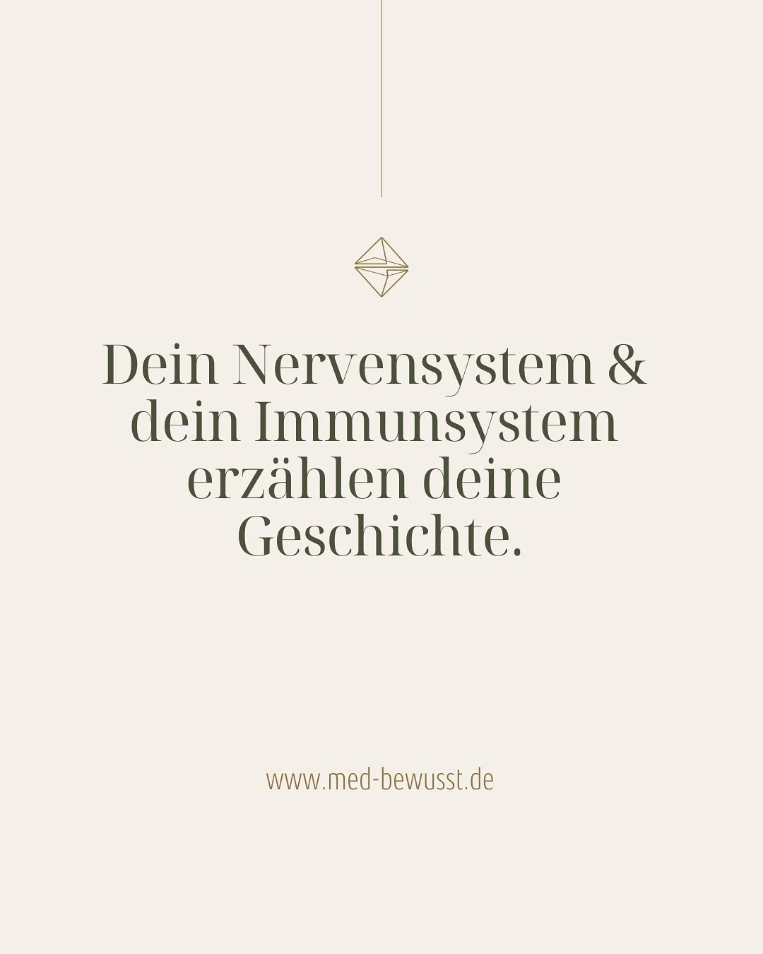 ~ Dein Nervensystem &amp; dein Immunsystem erz&auml;hlen deine Geschichte. ~🌿🙋🏼&zwj;♀️

Lange habe ich mich gefragt, warum mein K&ouml;rper mich immer wieder mit neuen Symptomen konfrontiert: Hashimoto, Entz&uuml;ndungen, Unvertr&auml;glichkeiten 