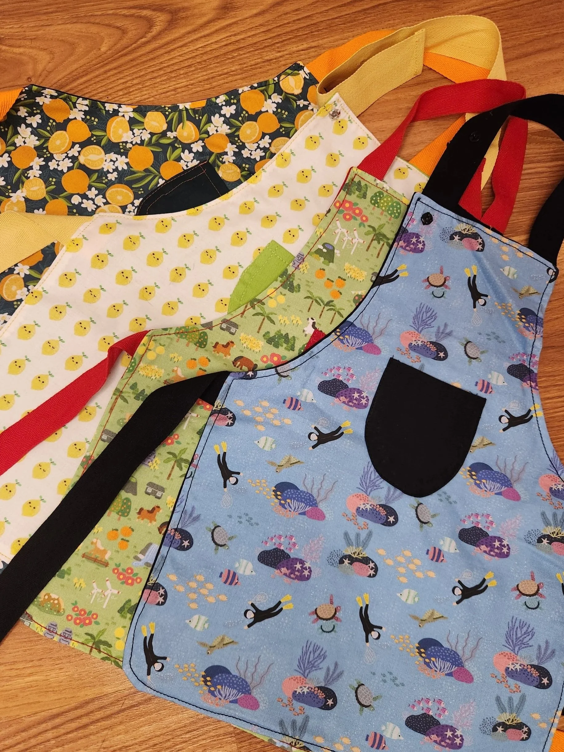 Reversible Children's Aprons
