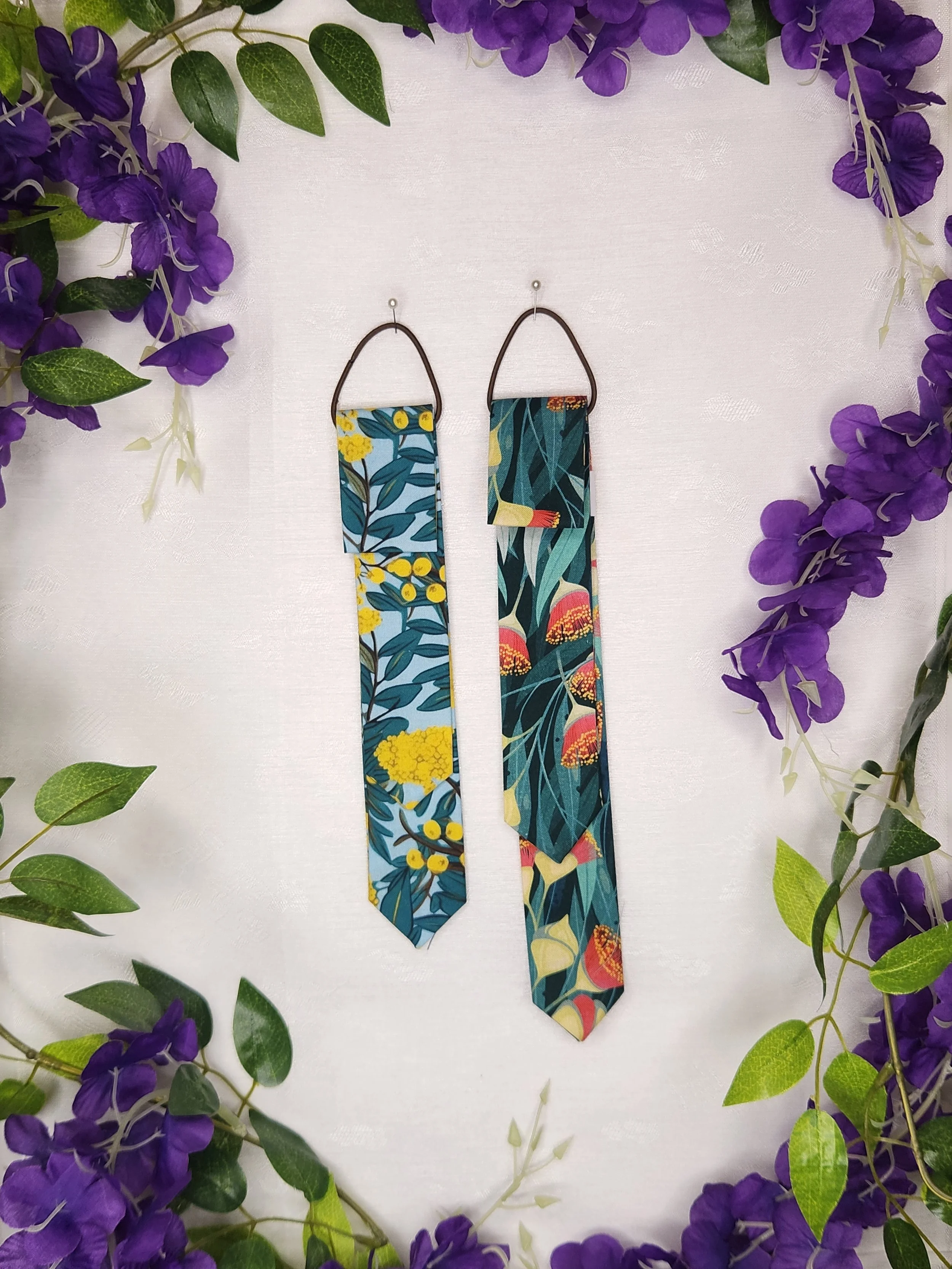 Daenggi Hair Ribbon 댕기 - Native Print - Cotton 4