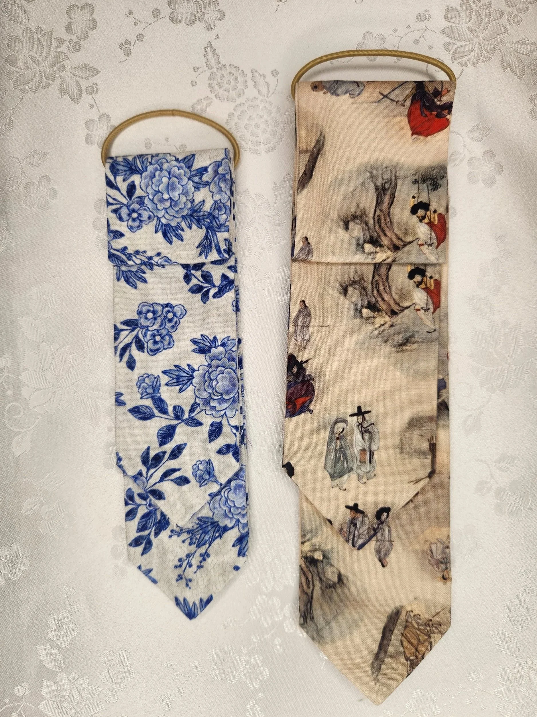 Daenggi Hair Ribbon 댕기 - Cotton Assorted 2