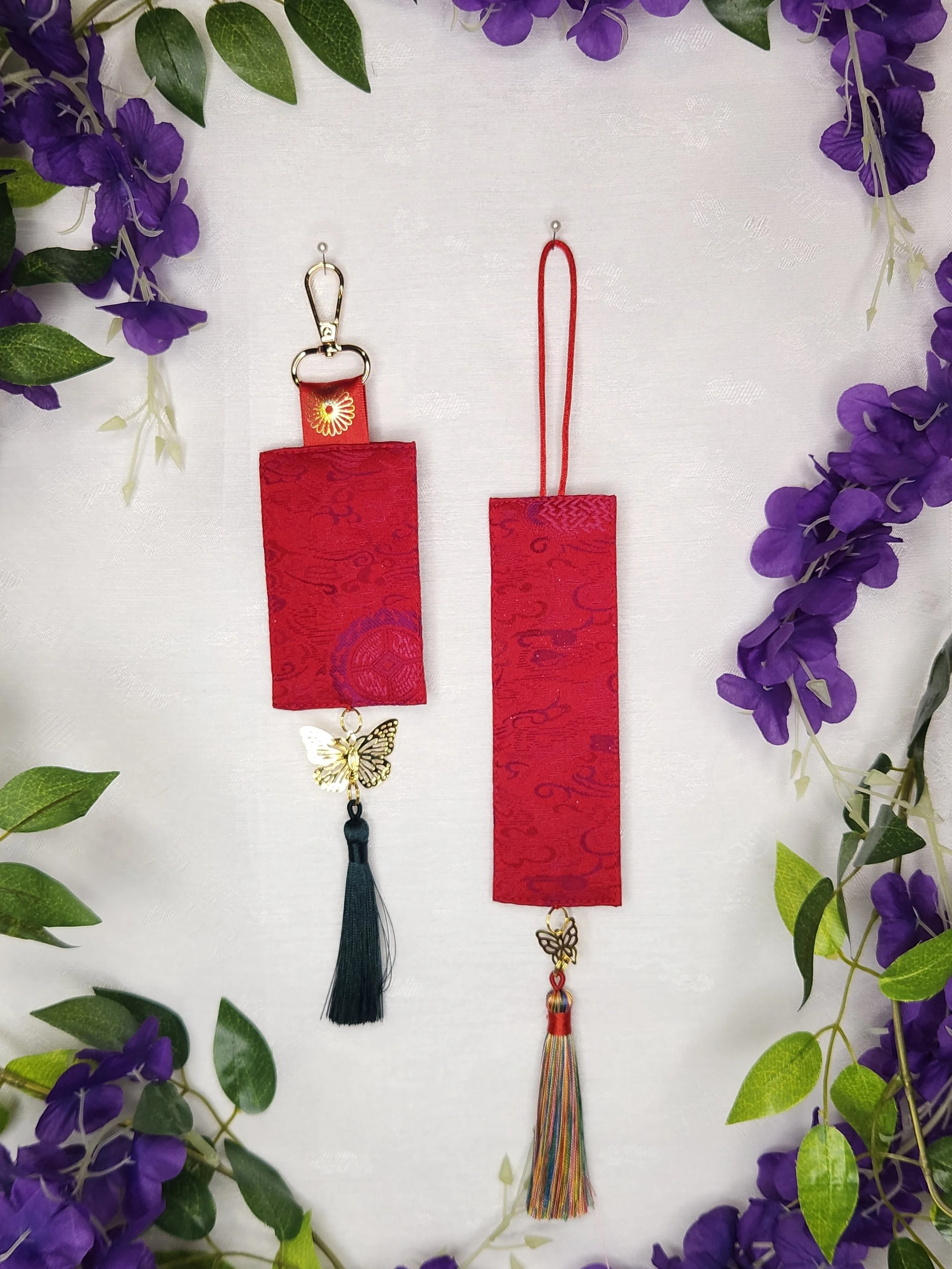 Norigae Charm (노리개) - Red