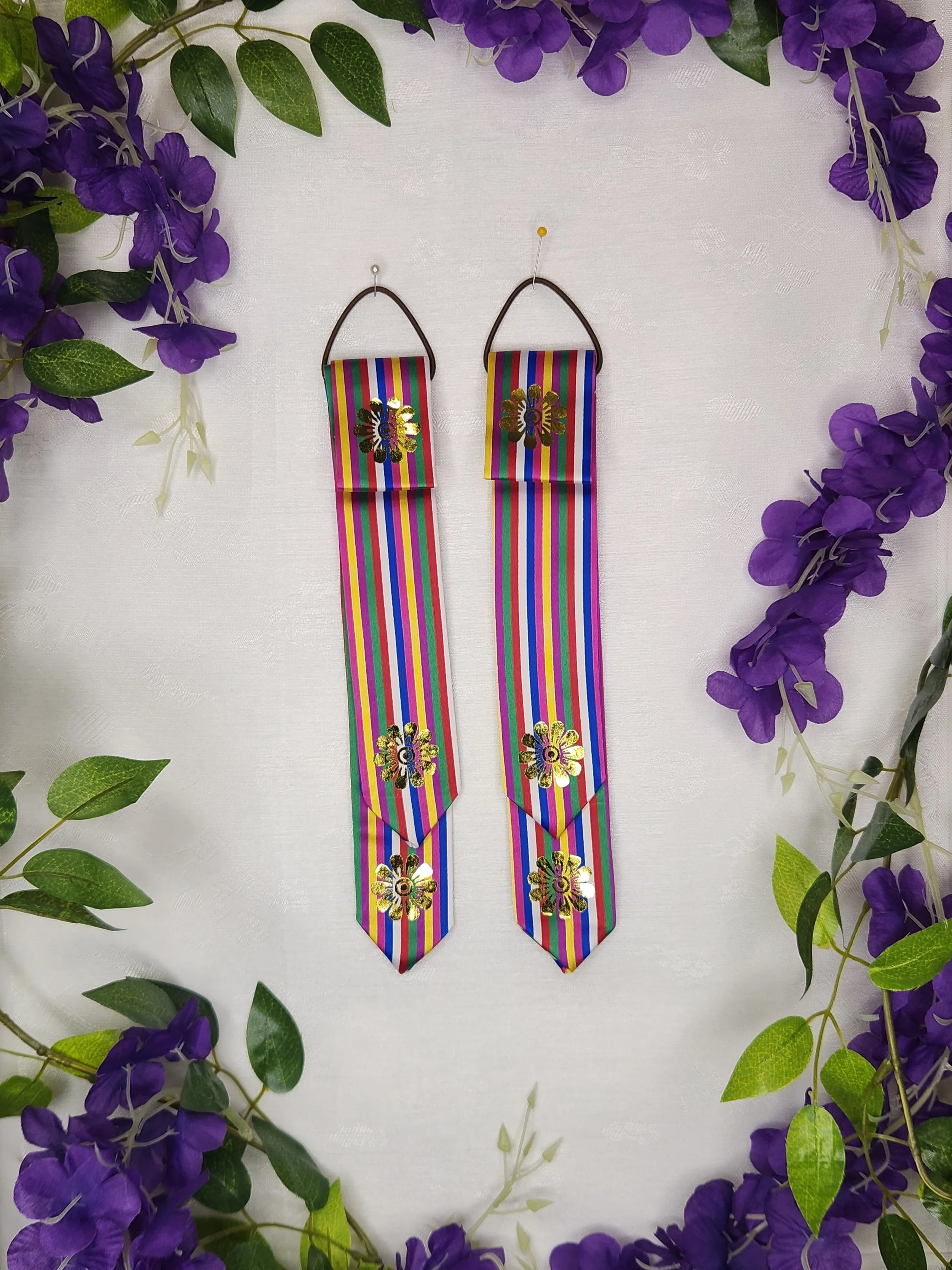Daenggi Hair Ribbon 댕기 - Foiled Saekdong