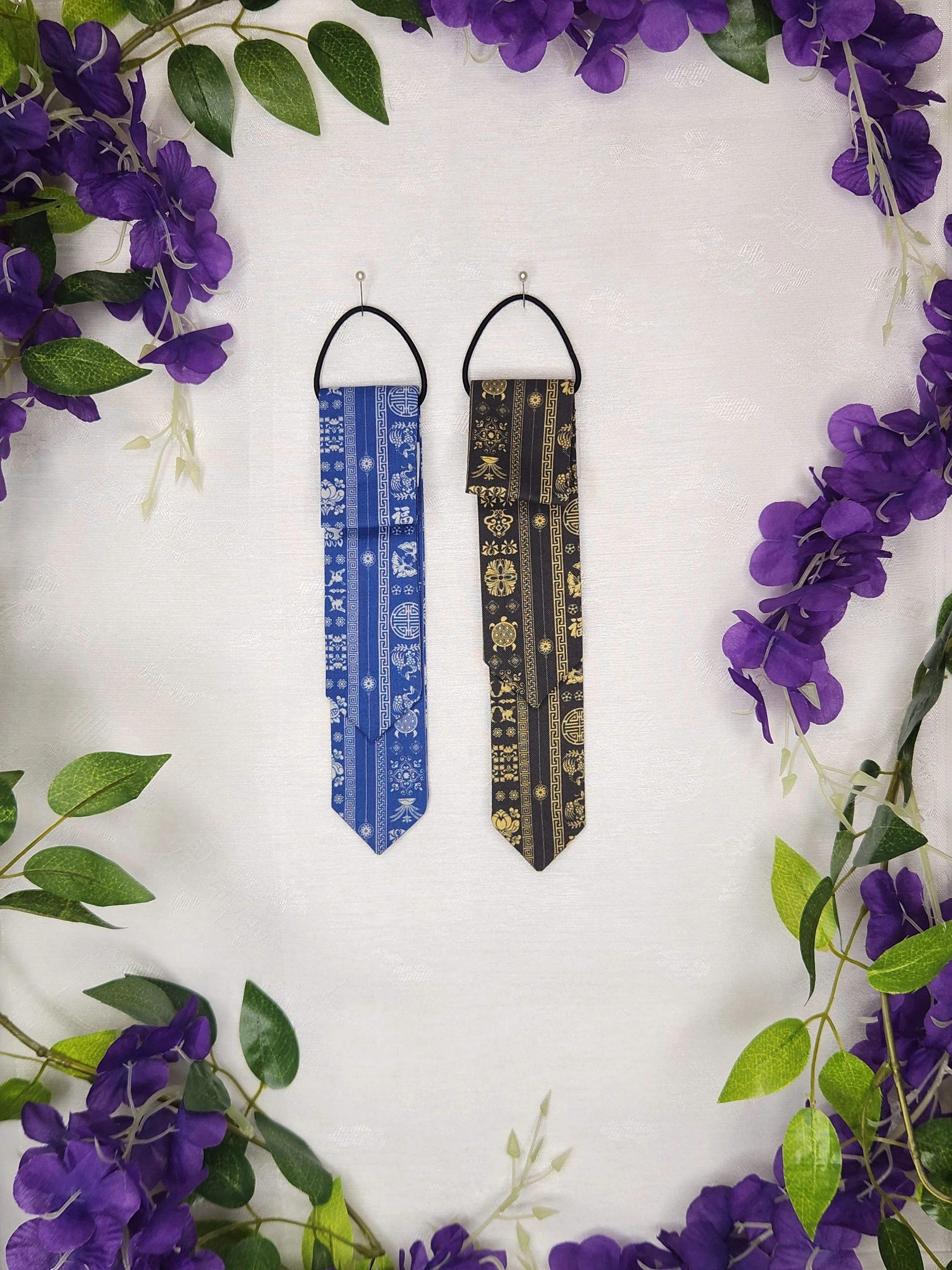Daenggi Hair Ribbon 댕기 - Cotton Assorted 3