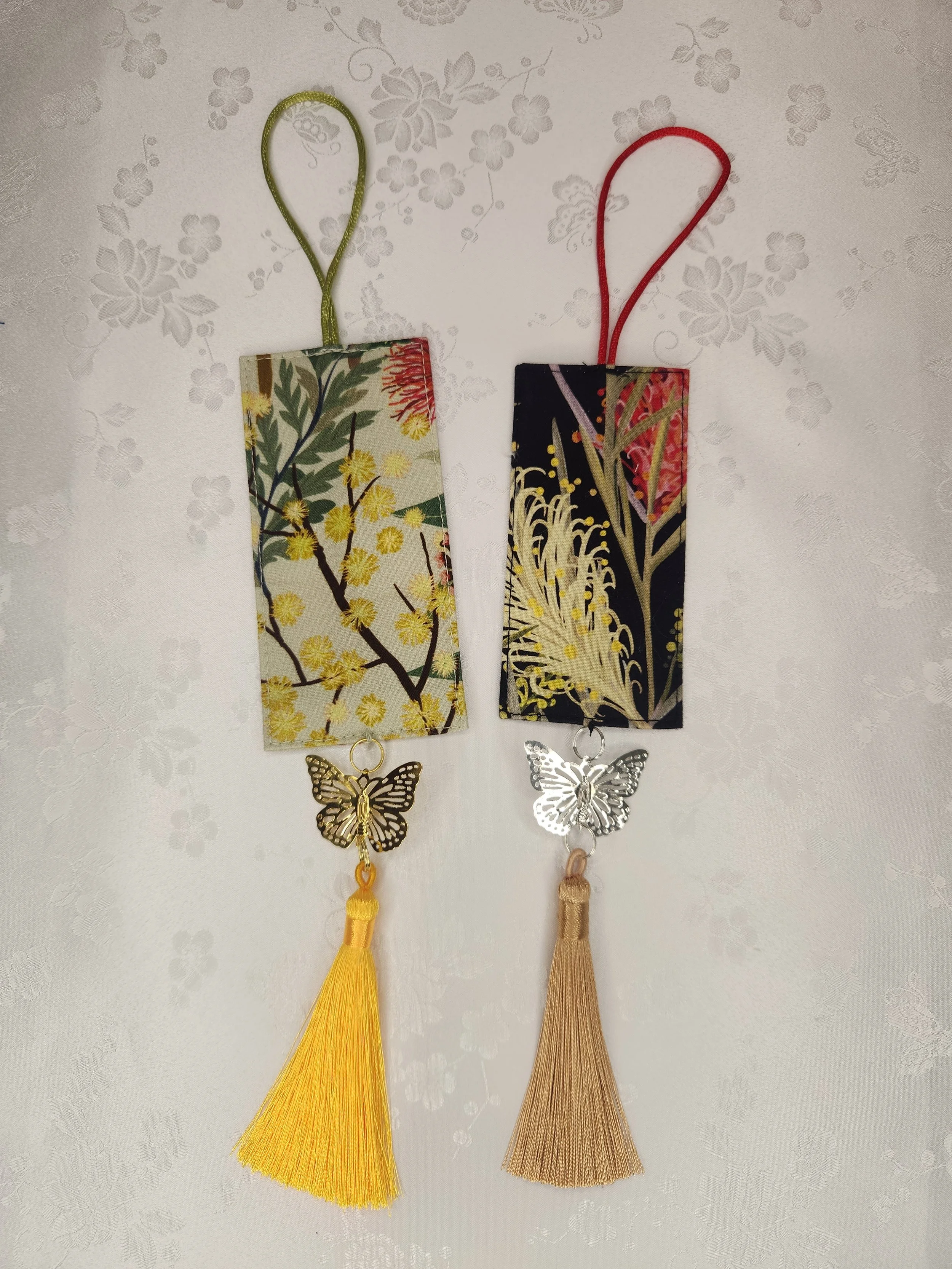 Norigae Charm (노리개) - Native Flora Print