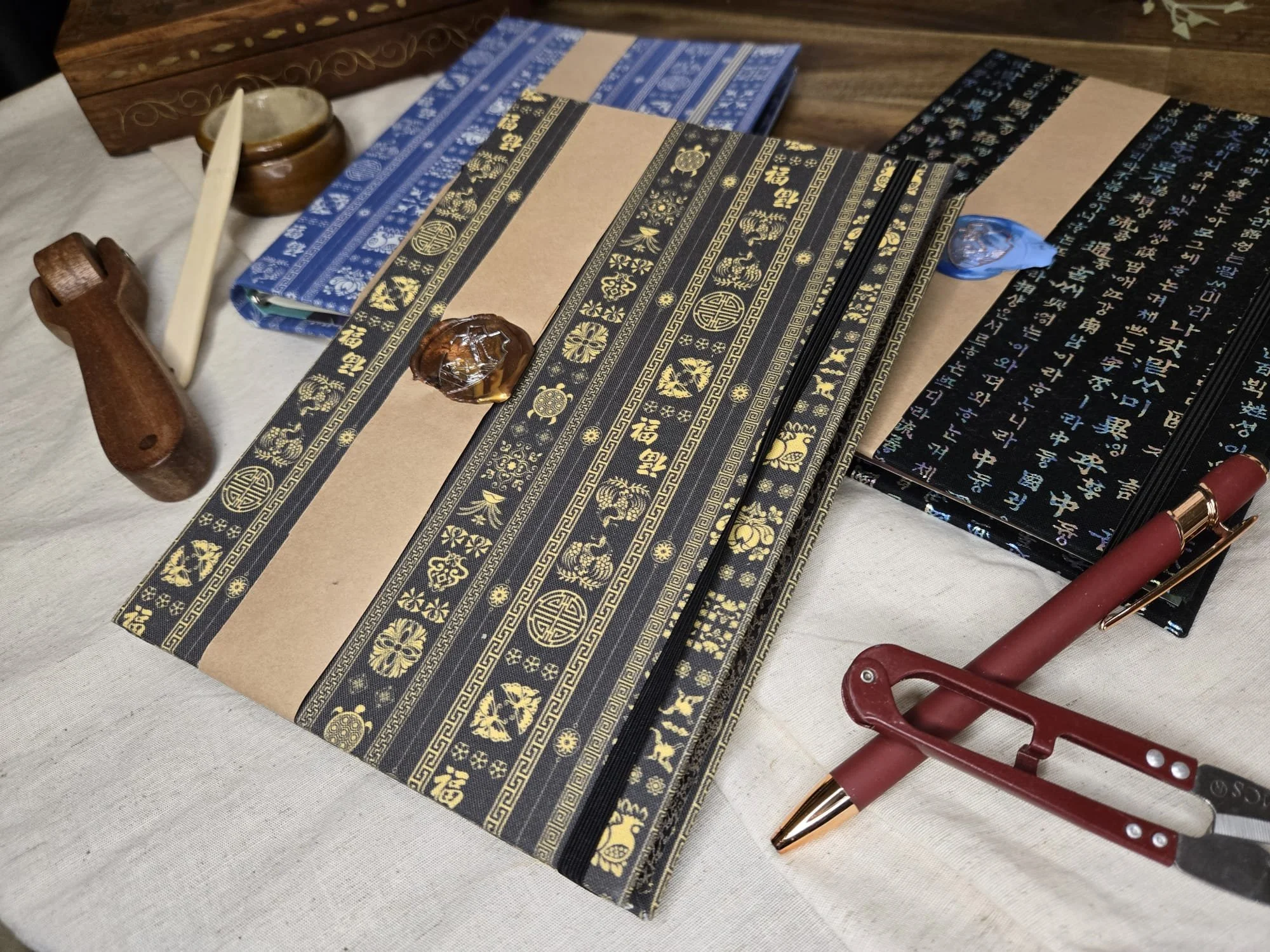 A5 Refillable Fabric Journals