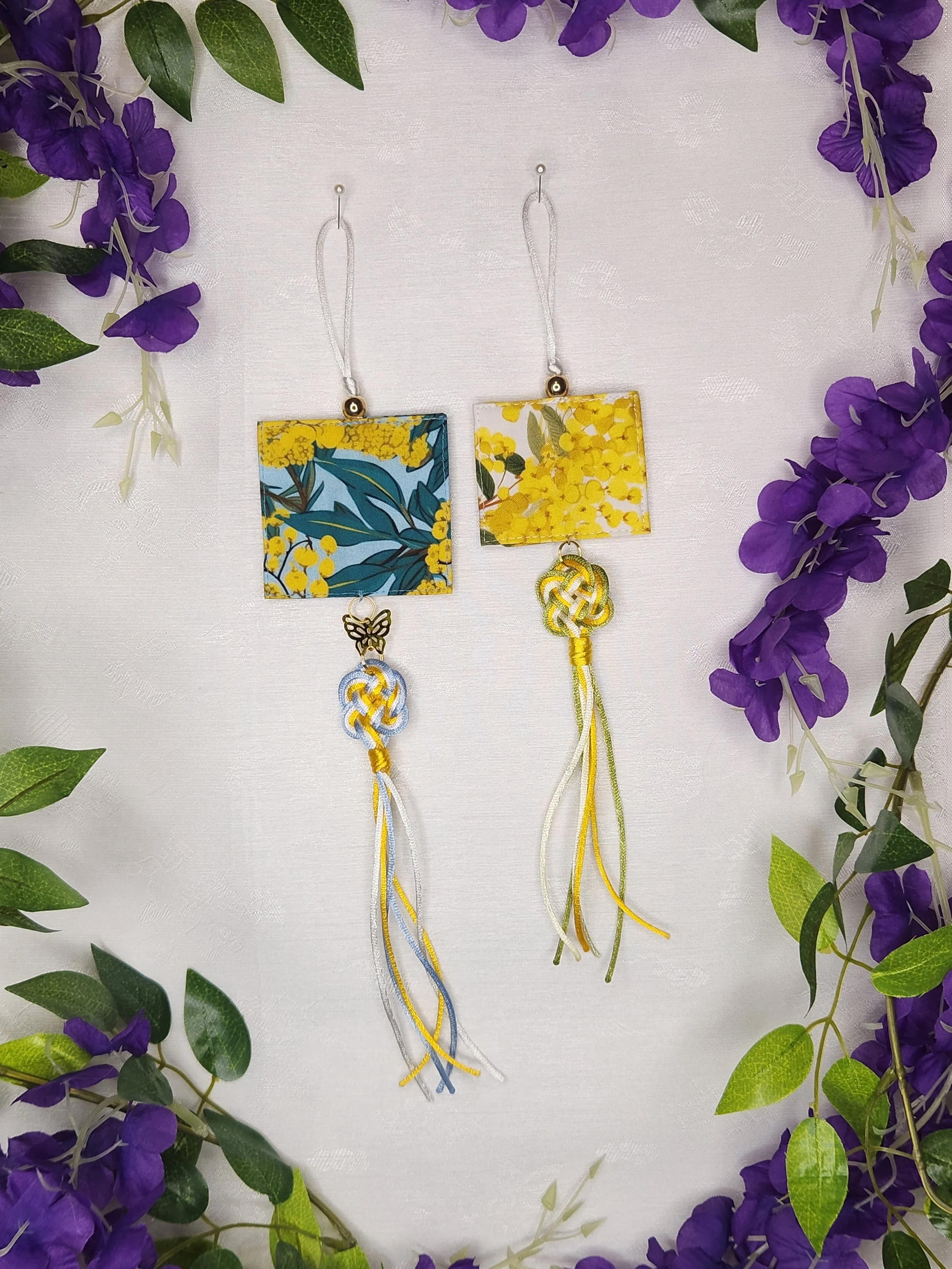 Norigae Charm (노리개) - Wattle w Maedup Tassel