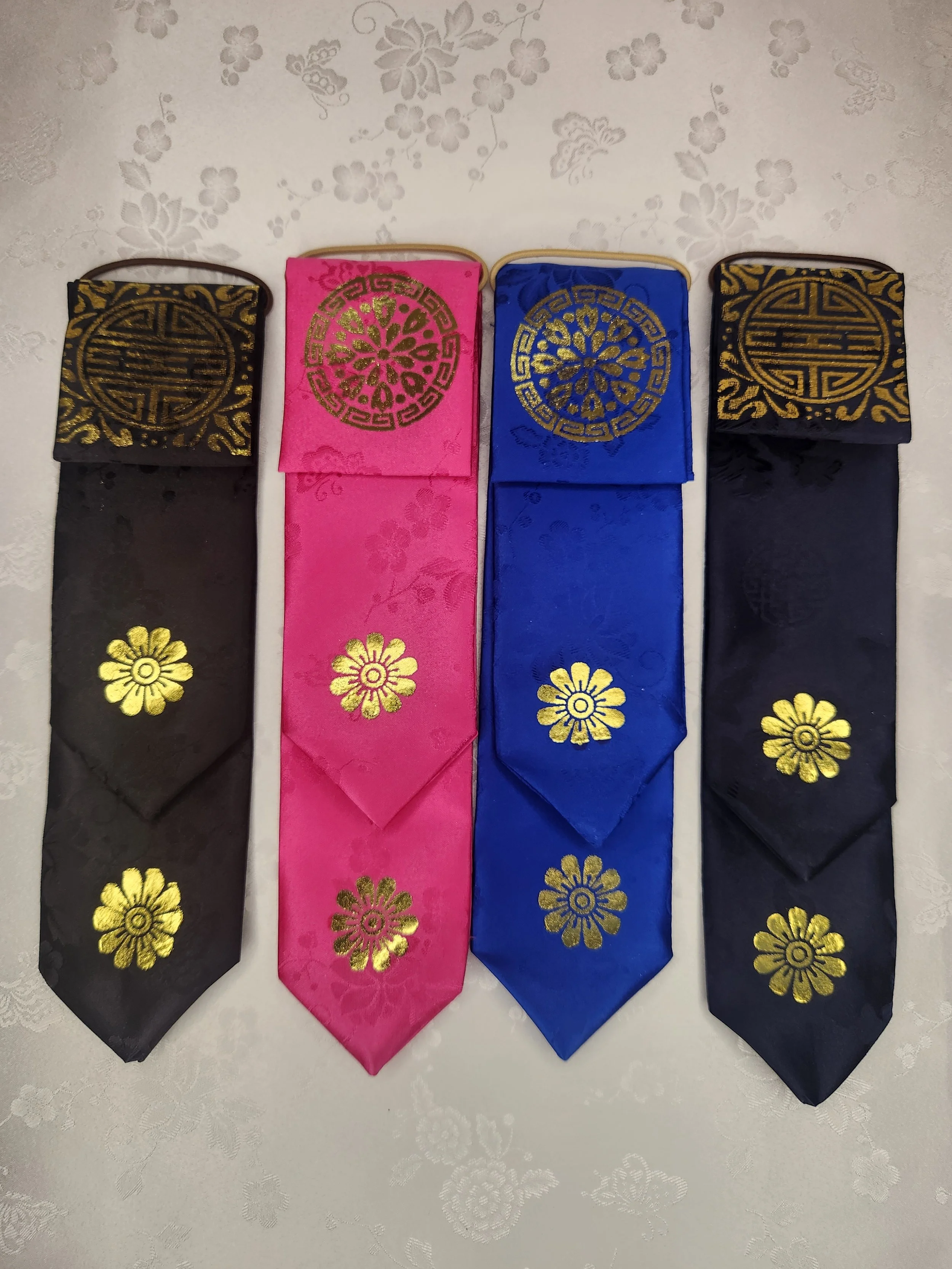 Daenggi Hair Ribbon 댕기 - Foiled 3