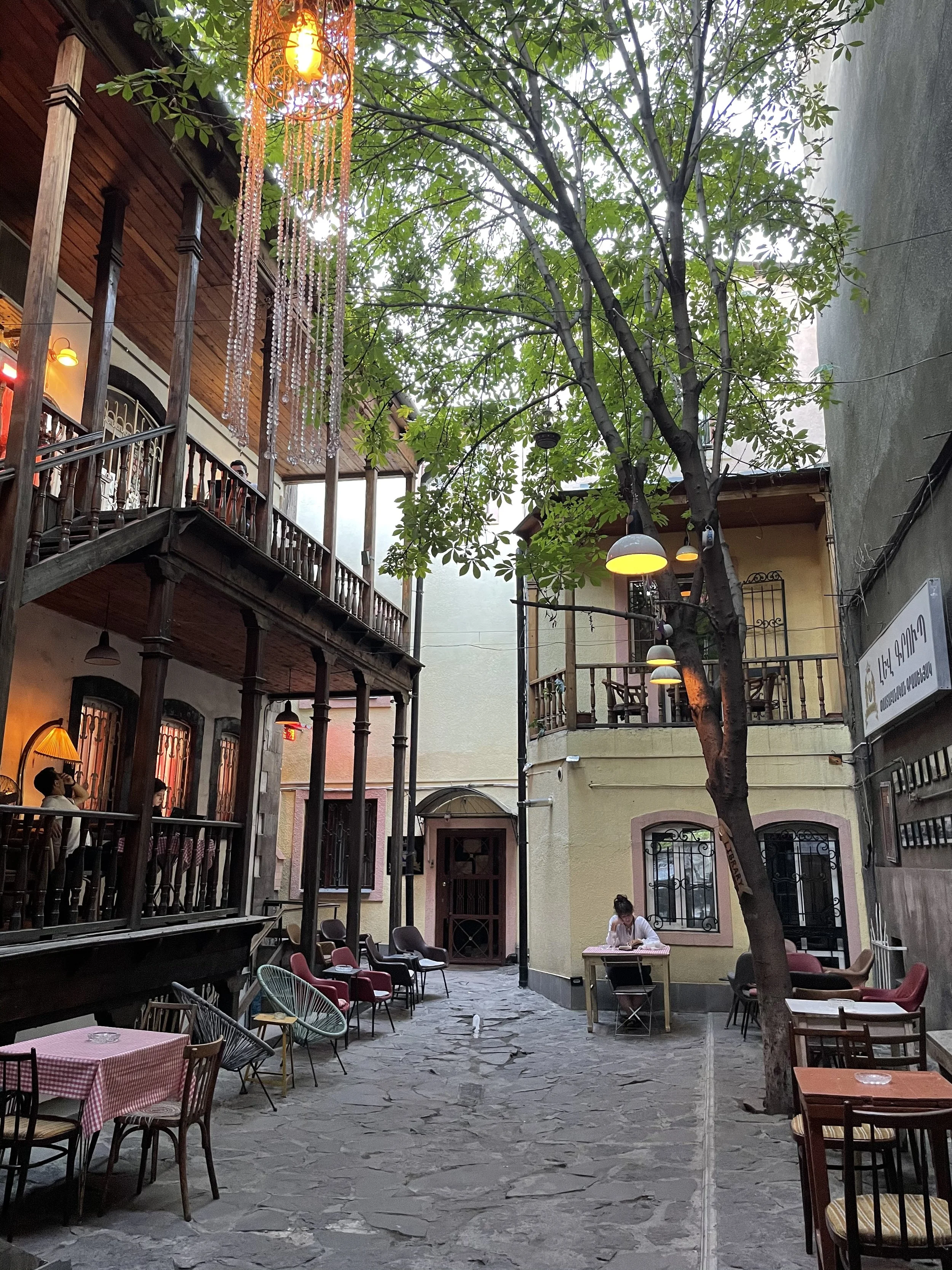 Mirzoyan Library Cafe in Yerevan Armenia