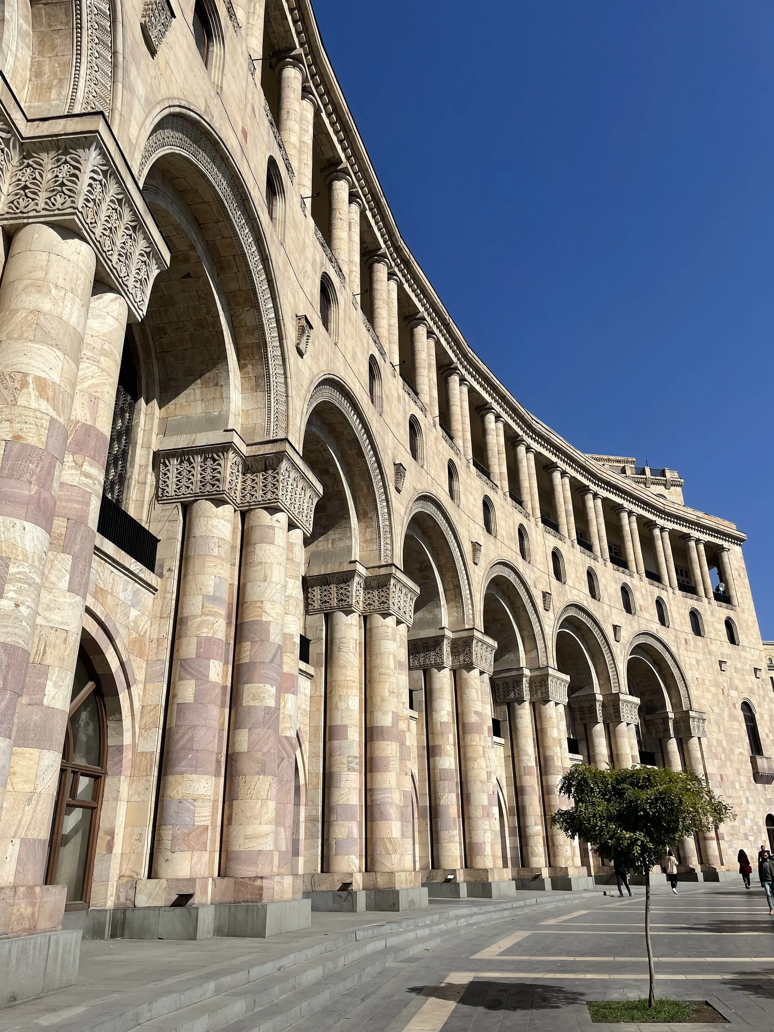 Republic Square buildings, Yerevan Armenia
