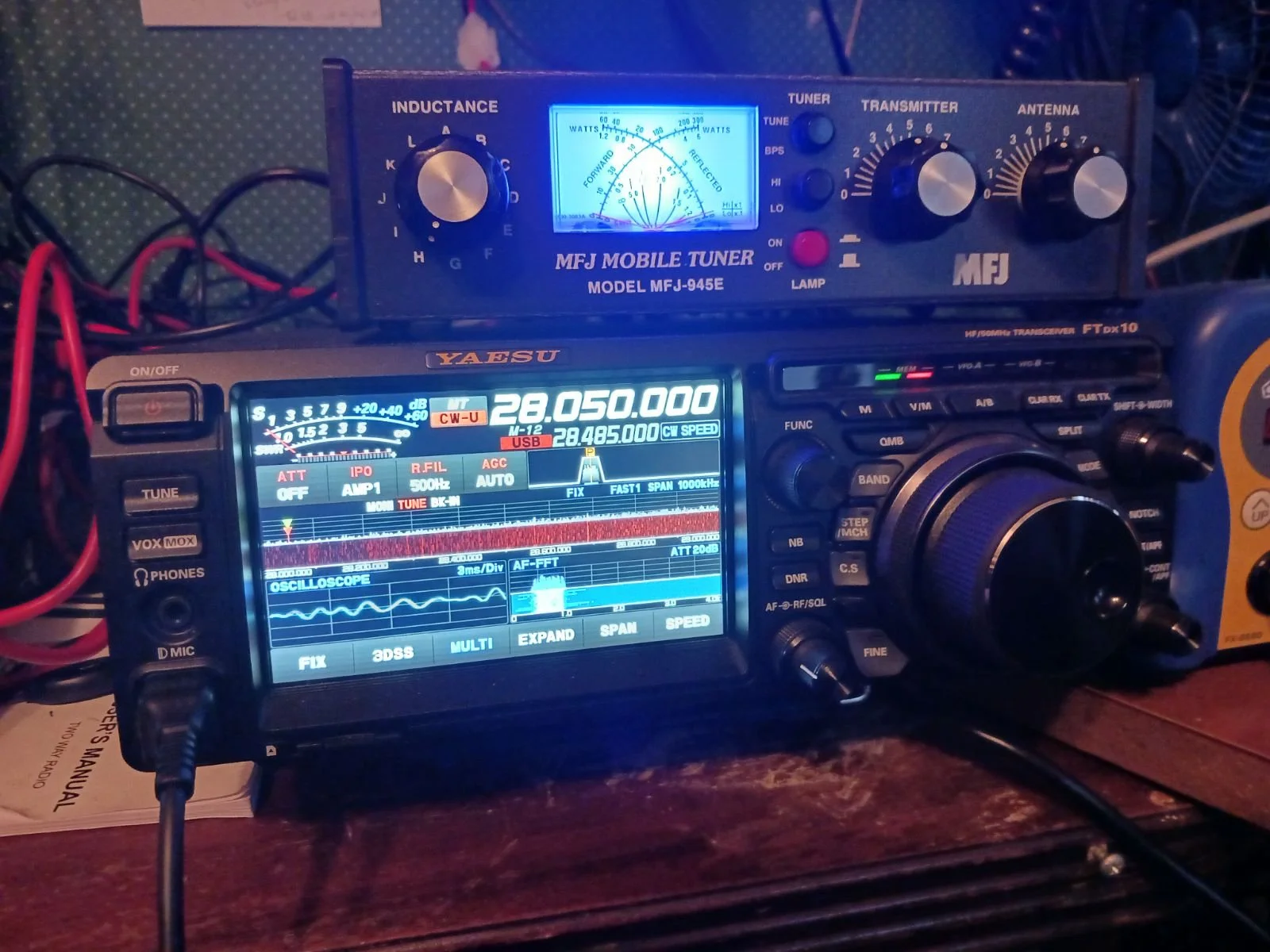 YAESU FTdx10 — wm1h /kc1vym