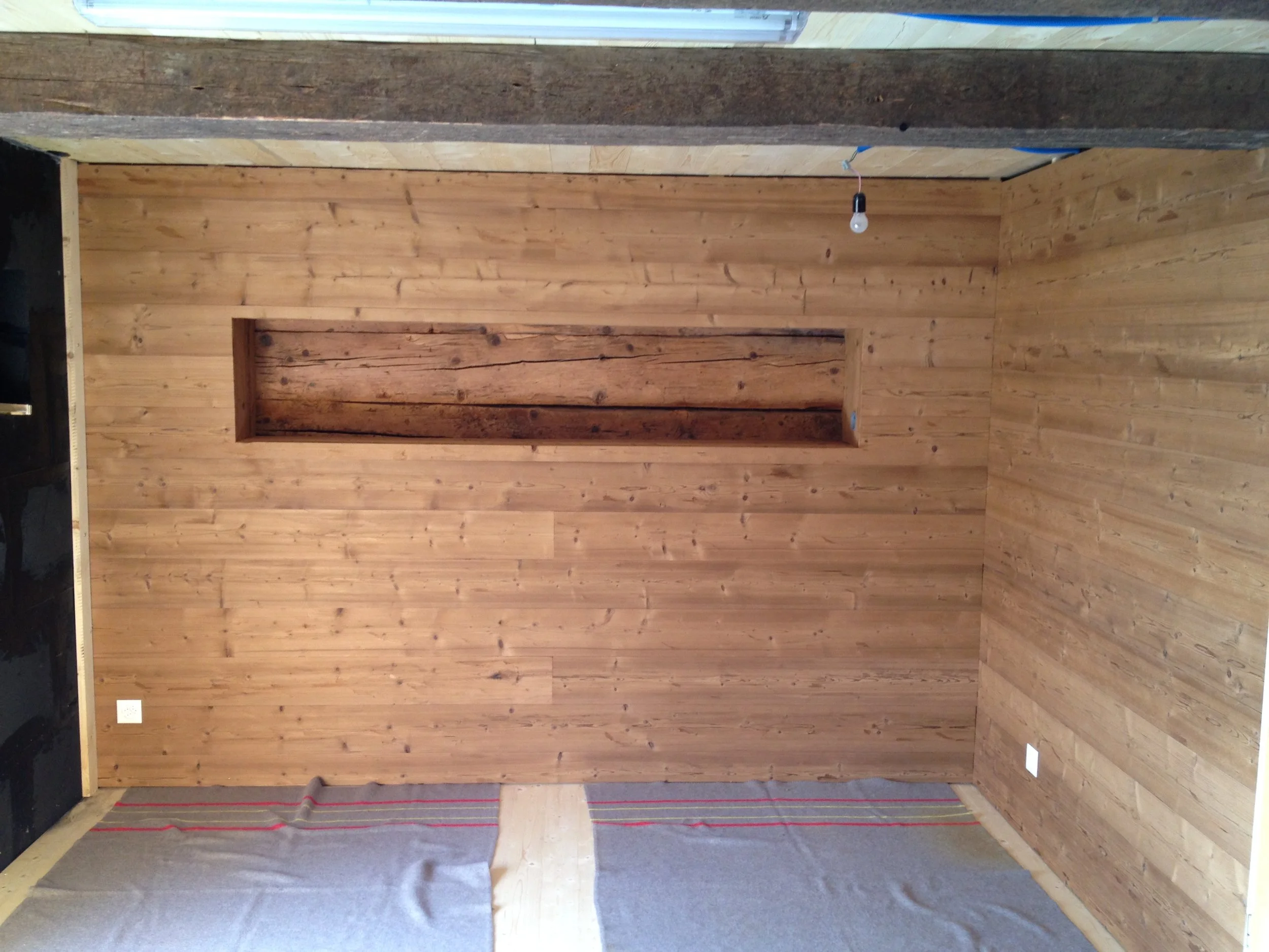 Wohnzimmer 1 Wand neu