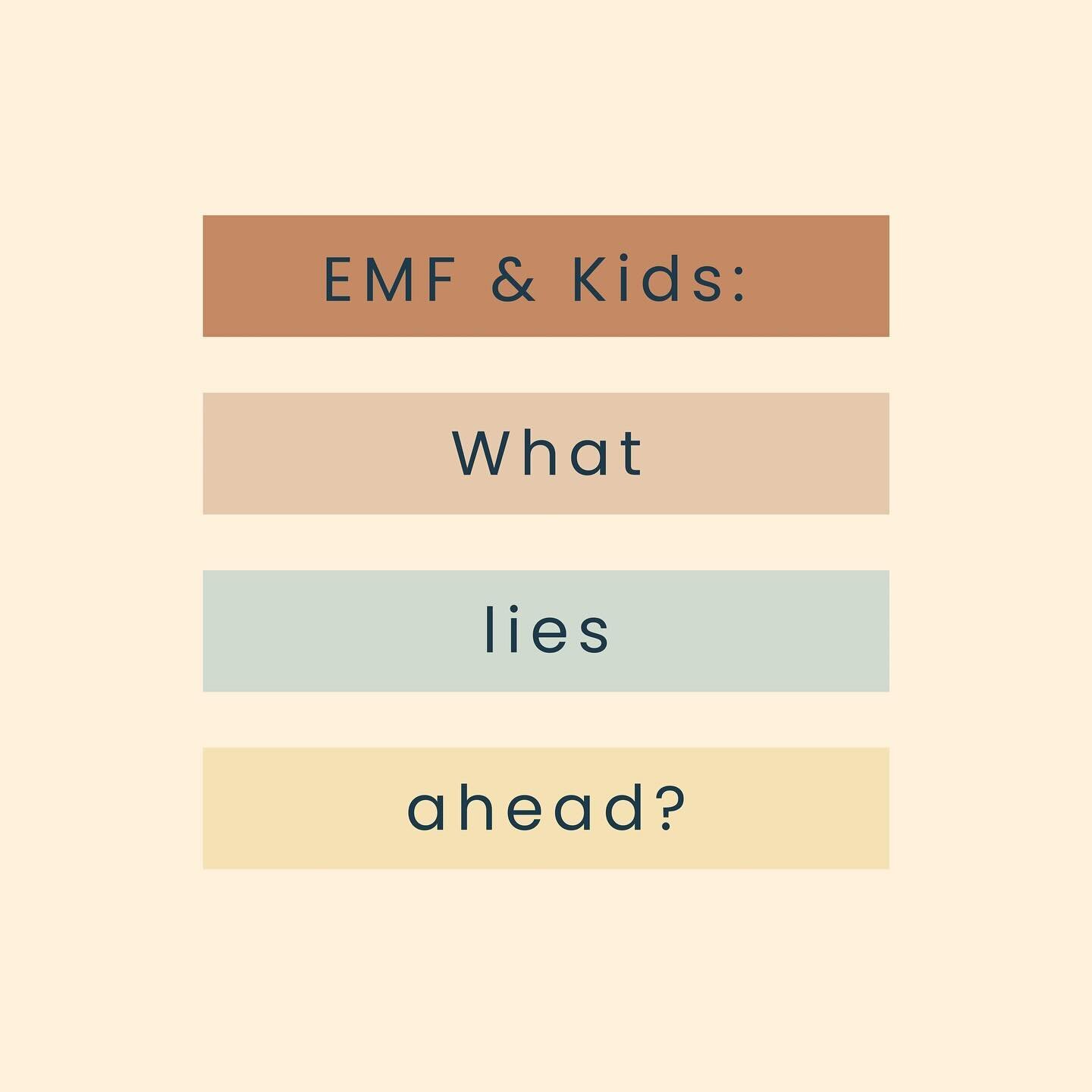 We love discussion about environmental aspects of health&hellip;and we are ALWAYS learning! 🤓

Have you discussed or heard about how EMFs can impact children? There&rsquo;s much about the biological impacts of EMFs that we still don&rsquo;t know&mda