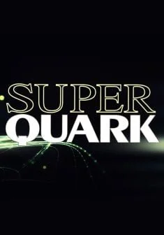 Logo con testo 'Super Quark' su sfondo nero