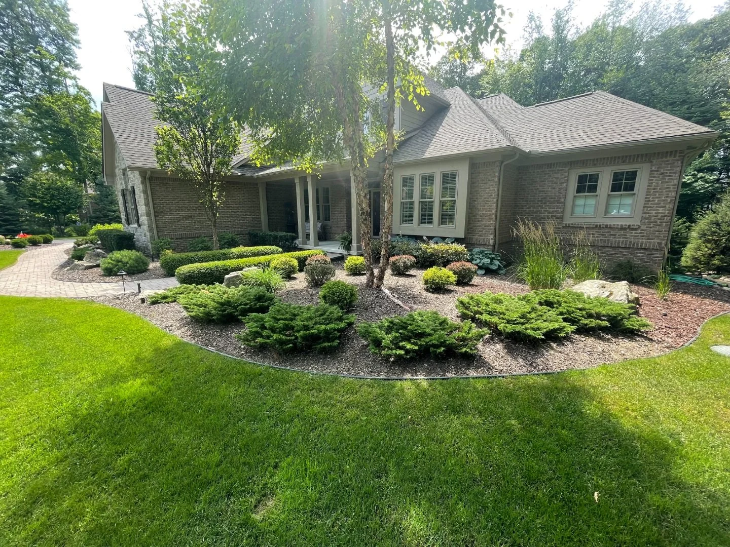 Garden landscaping near me in Township of Northville, MI