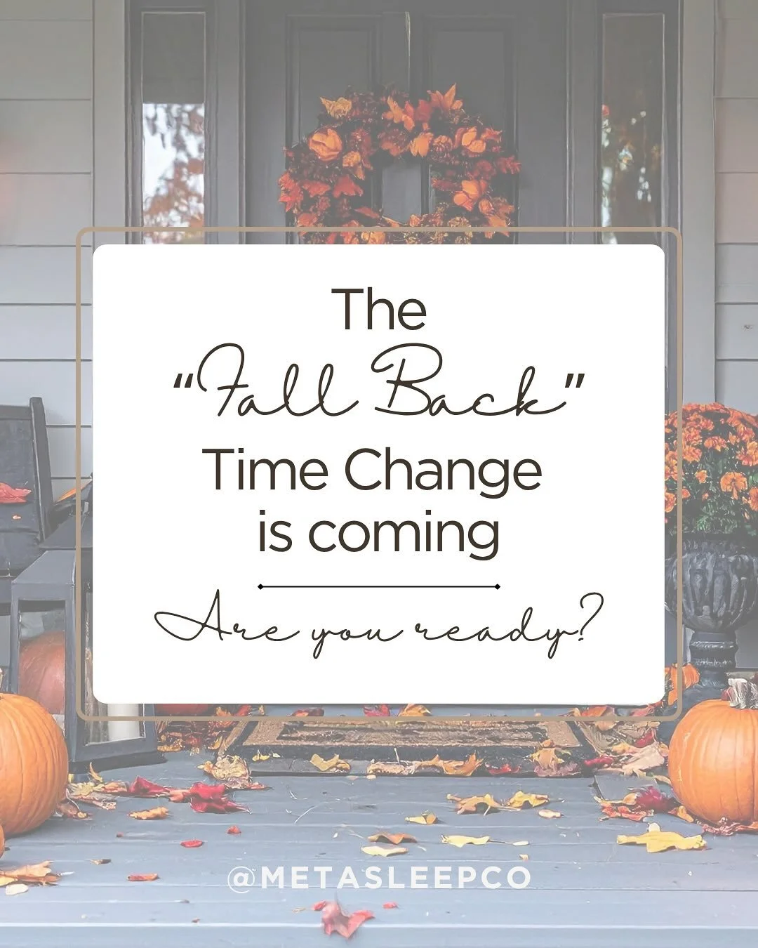 The clocks “fall back” on November 2nd, and that extra hour can feel not so restful when you have a baby! ⏰ 
Some parents like to prepare in advance, while others prefer to go with the flow, and both approaches are totally okay 💛.
If y