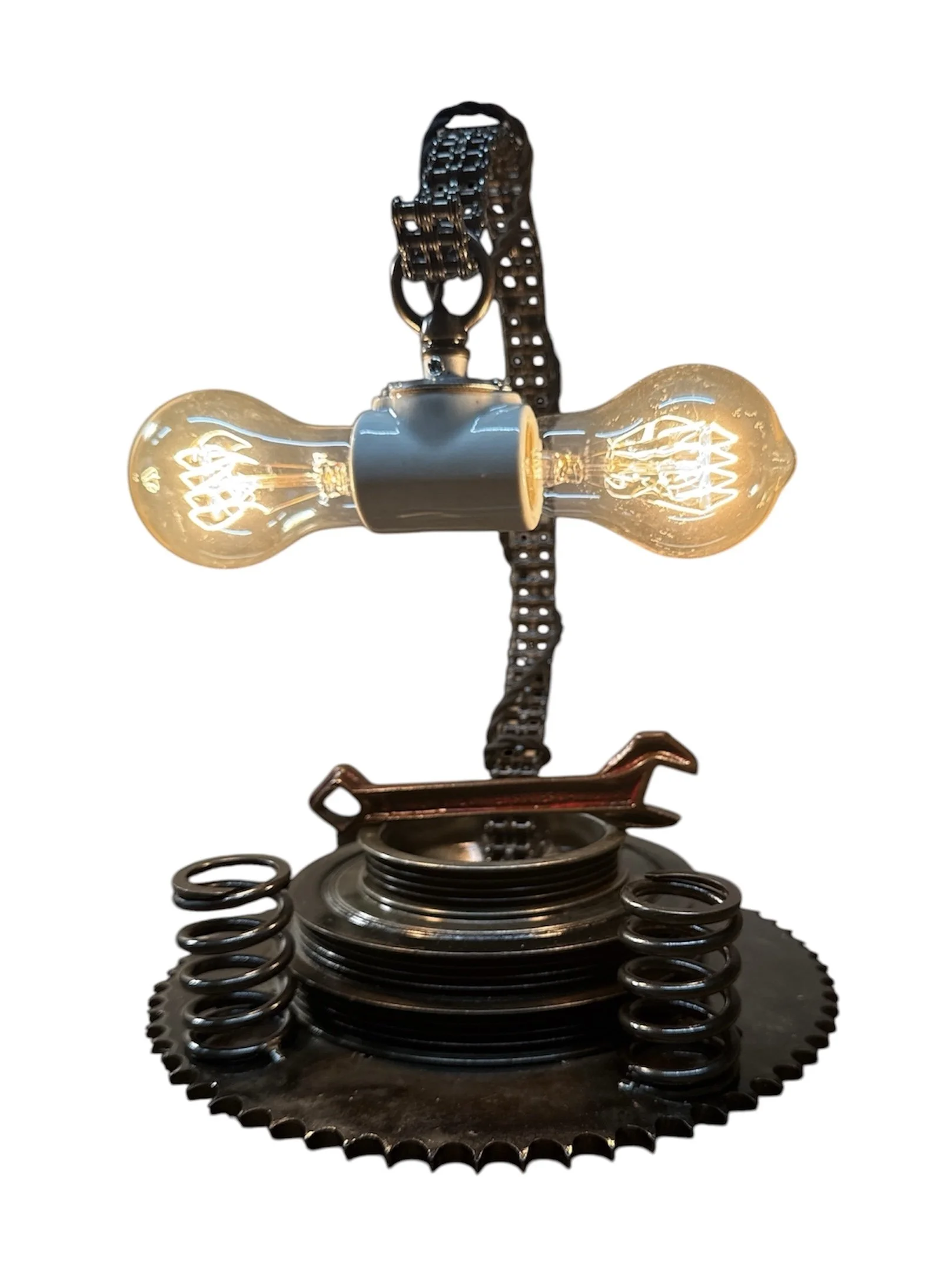 Blue Collar Lamp