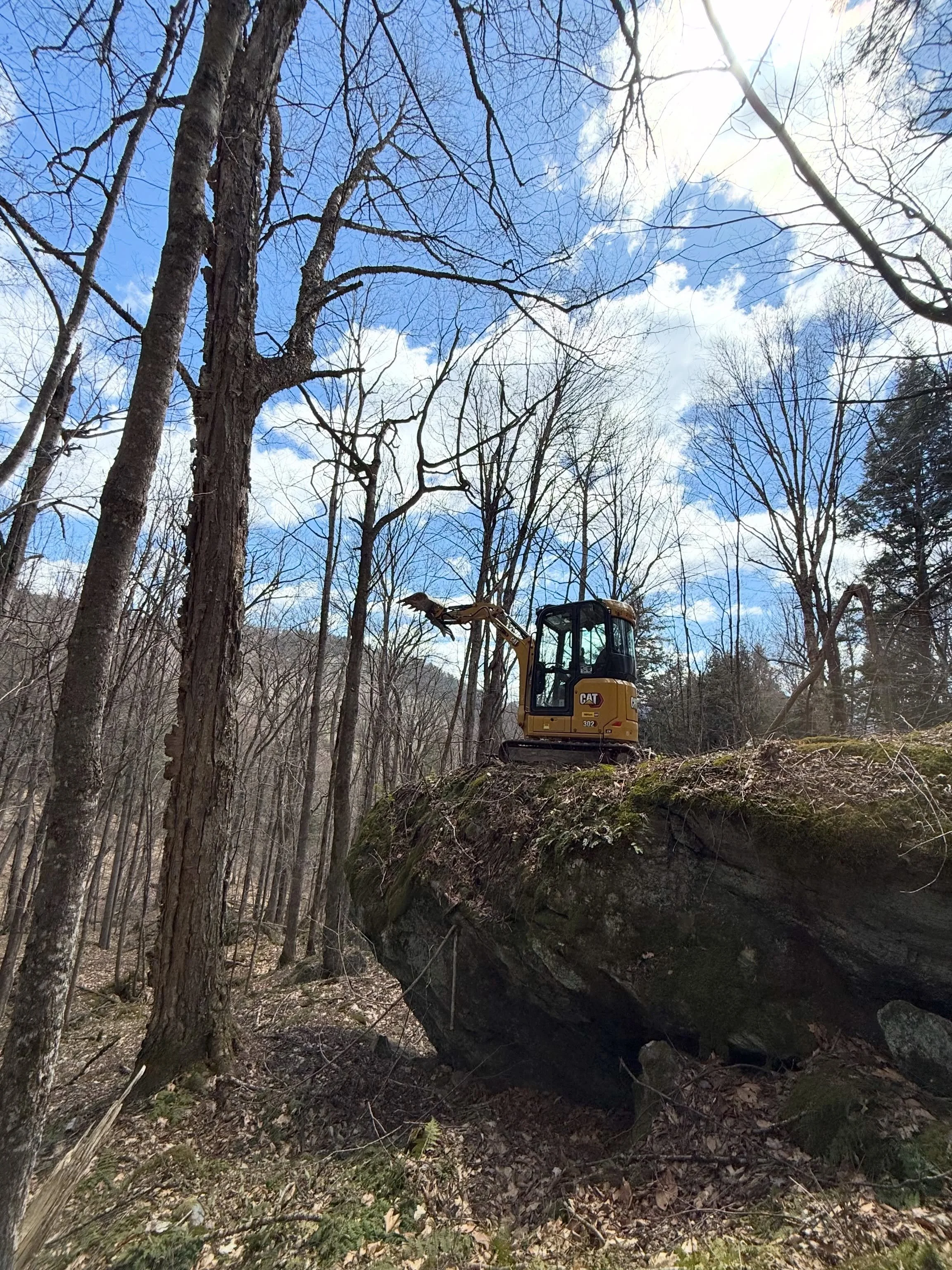 Cassic but good start to spring here in Vermont. Some maintenance, new trail and rebuild projects. 

@richmondmountaintrails @ridgeline802 @vmba802 @catconstruction @caterpillarinc 

#ahhhhtopanga #trailbuilding #mtb #mtbtrails #amtb