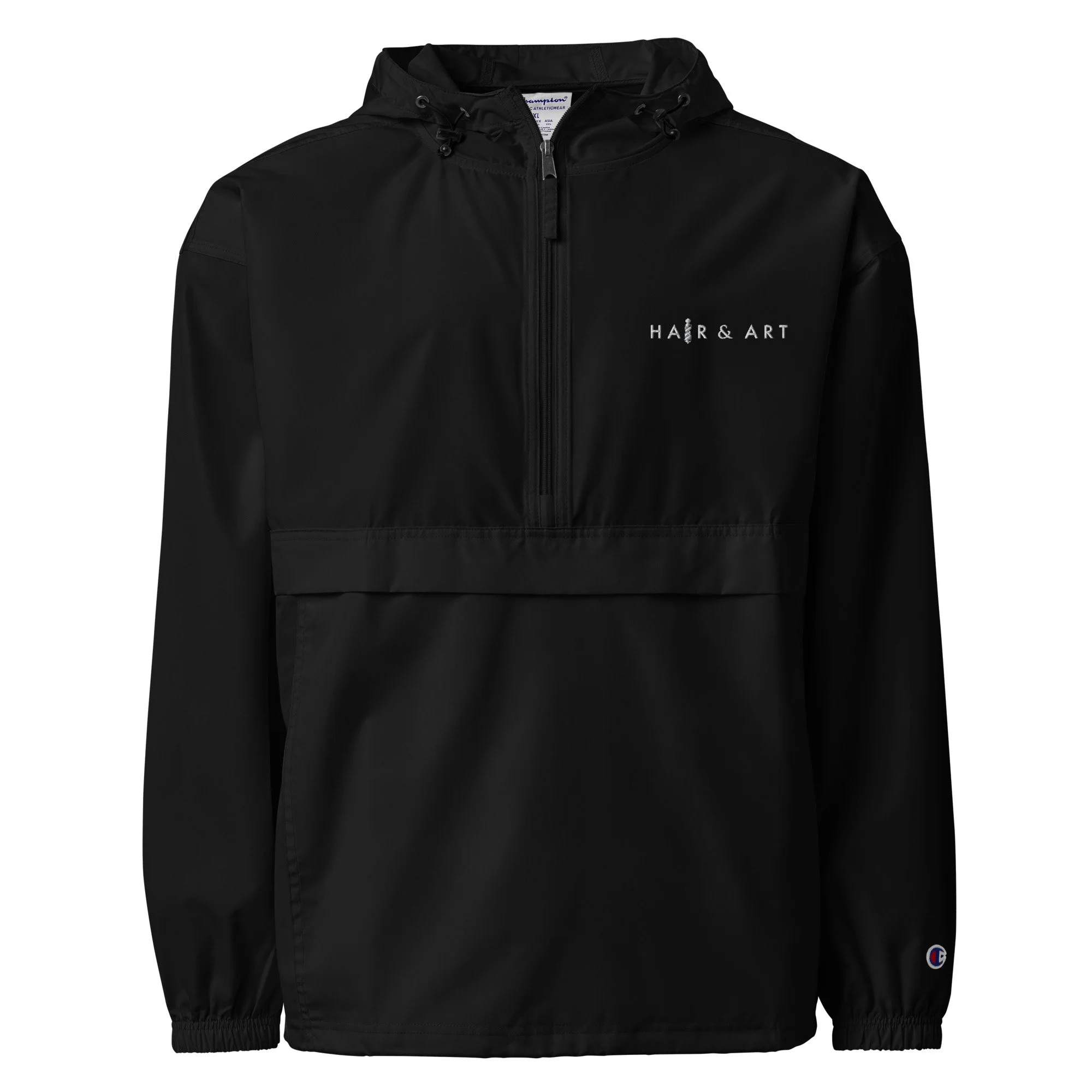 unisex-champion-packable-anorak-black-front-6adae1288016f.jpg
