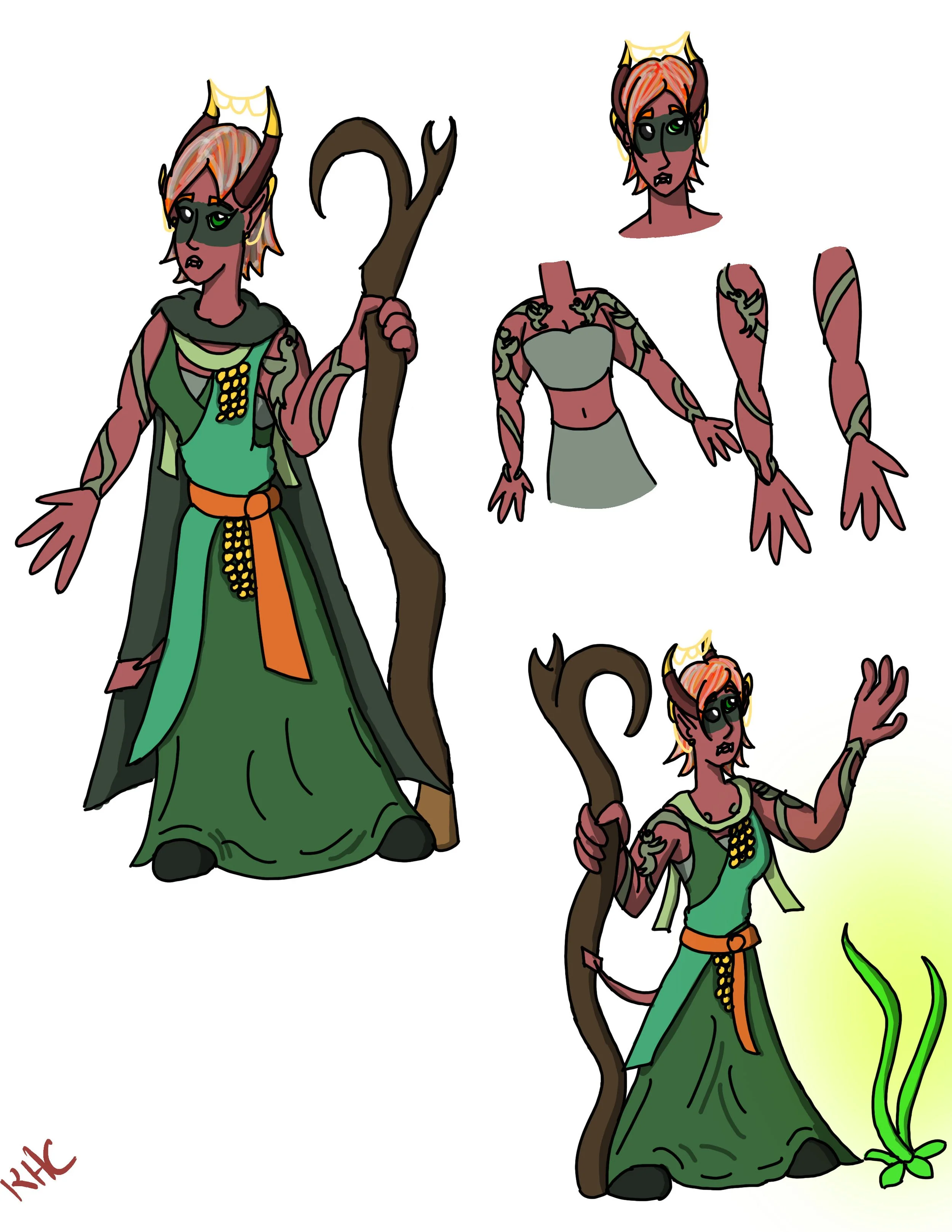 Clovera, trifling druid