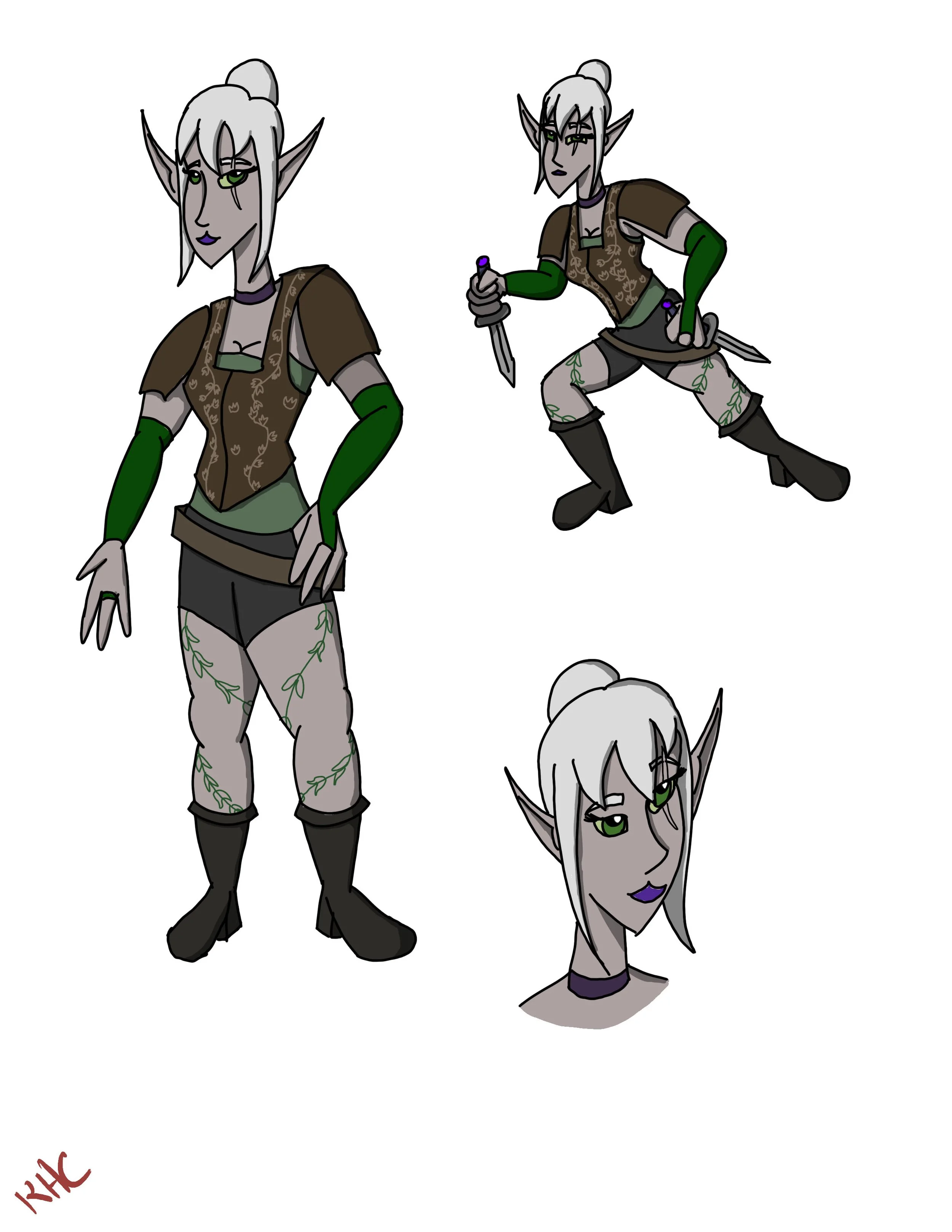 Shadowleaf, draw rouge