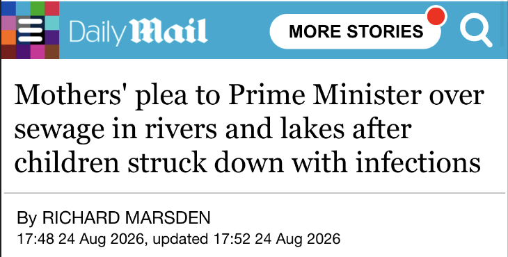 Will Andy Act? Another child ill after swimming  in Windermere