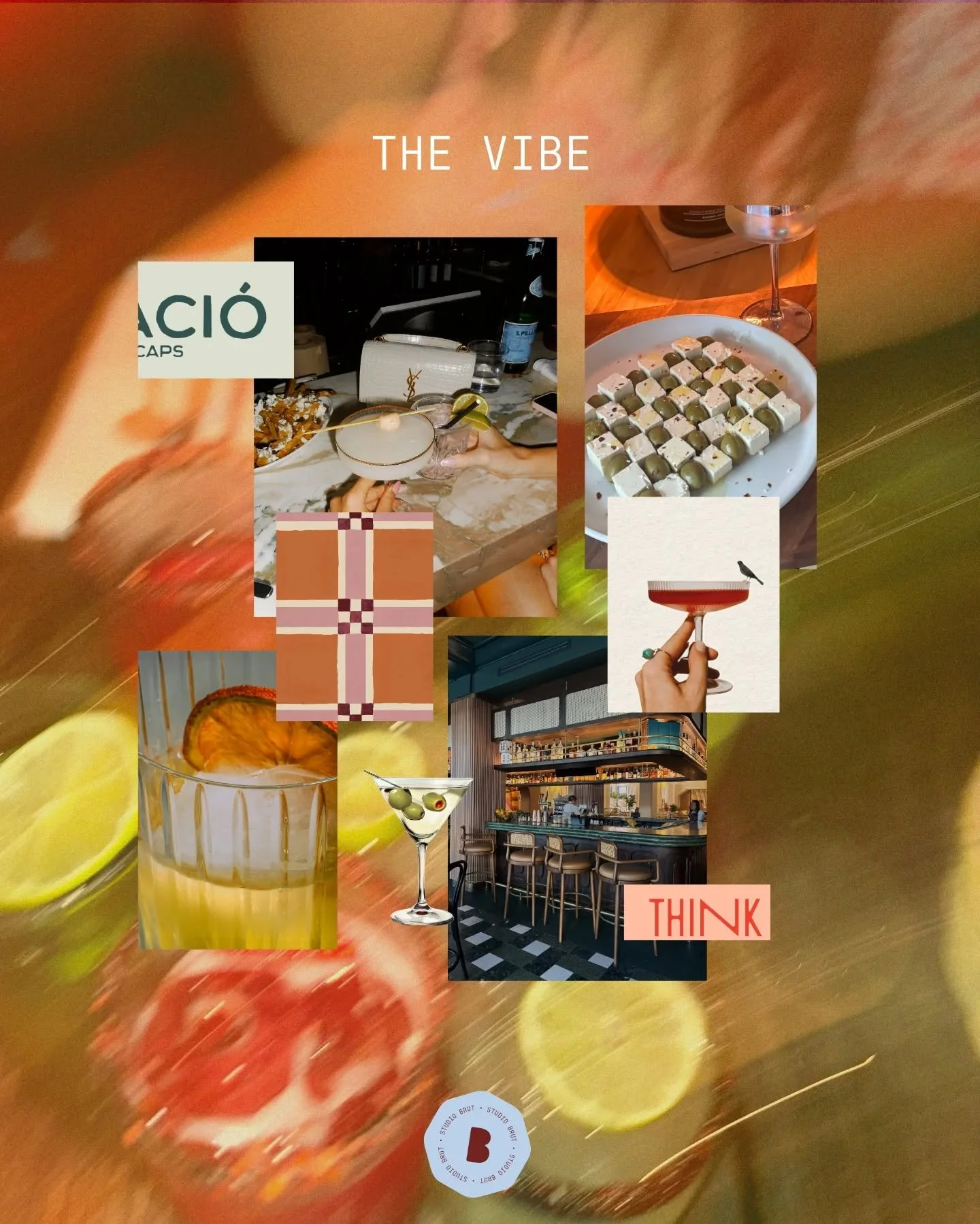 BRAND BRIEF MOODBOARD

Working on the #bmbgarnish brief this week, got this clear vibe in my head too 🍸 Stay tuned for the full project 👀

#briefmebaby #passionproject [graphic design, branddesign, branding studio, brand designer, cocktail bar, bra
