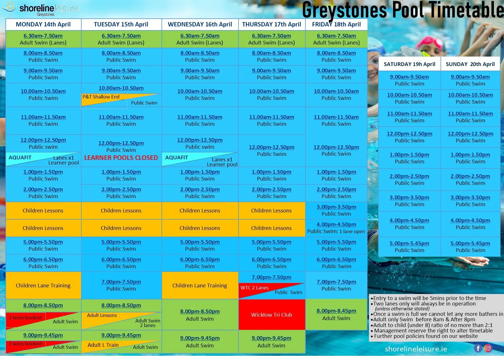 Greystones Swimming Pool — Shoreline Leisure