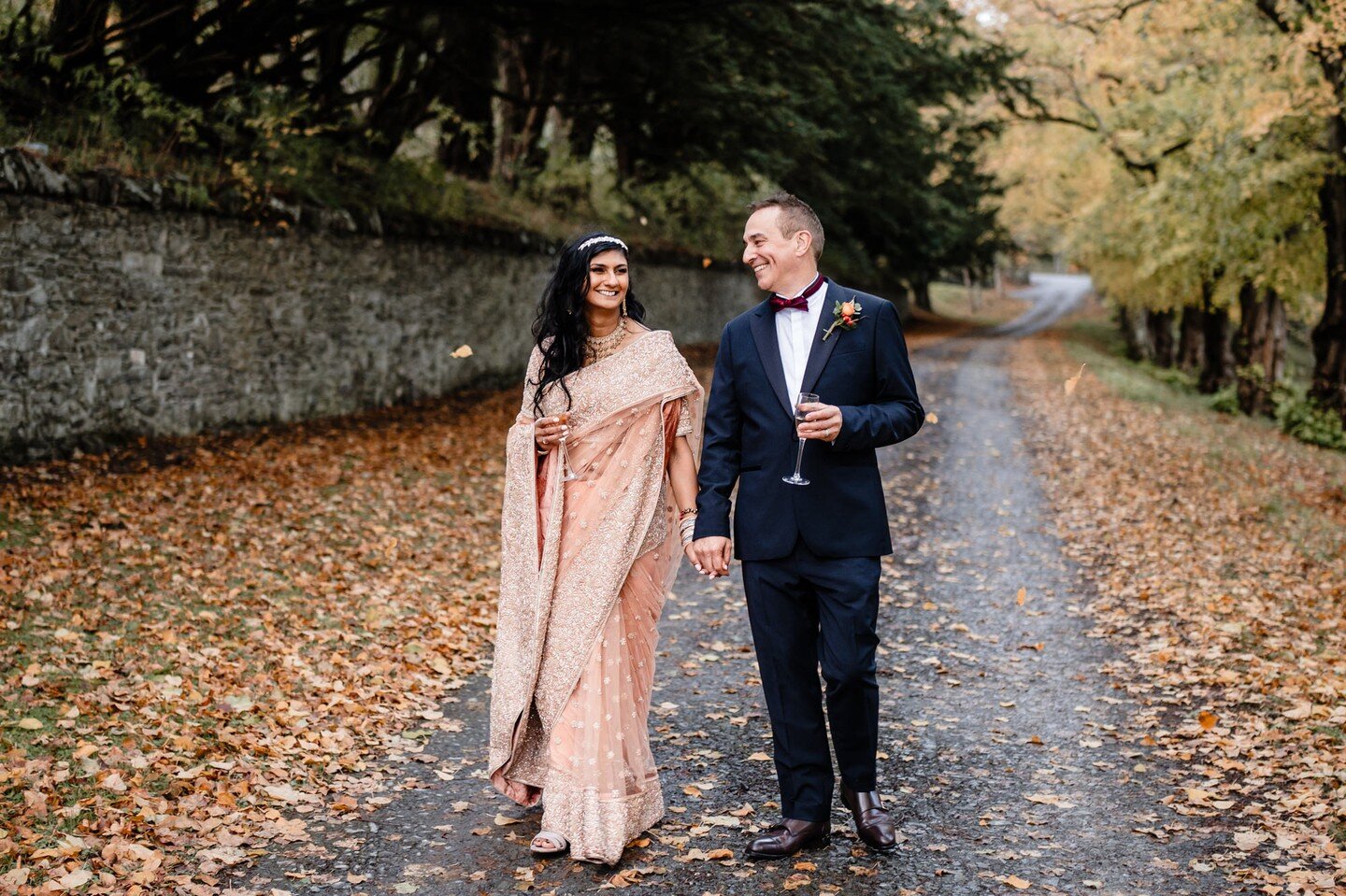 When Ran &amp; Andy tied the knot&hellip; 📸

Another day filled with the best vibes from start to end! 

@neidpath_castle 

#weddingphotographerscotland #peebleswedding #weddingphotographerpeebles #autumnwedding #visitscotland#realscottishwedding #l