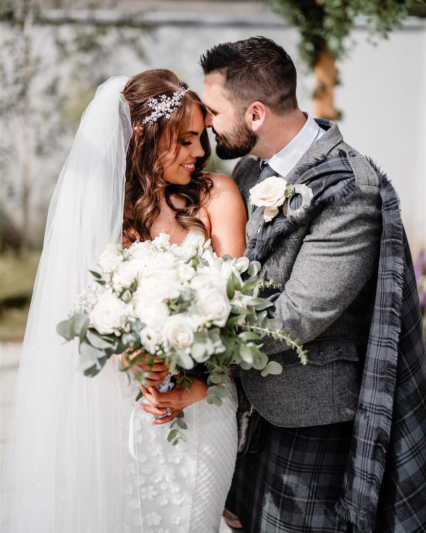 There&rsquo;s just so many beautiful moments from Nikki &amp; Greig&rsquo;s stunning wedding day - I want to share them all! 📸❤️

.
.
.
.
.
.

#glasgowwedding #weddingphotographerglasgow  #groomreaction #firstlook #brideentrance #realscottishwedding